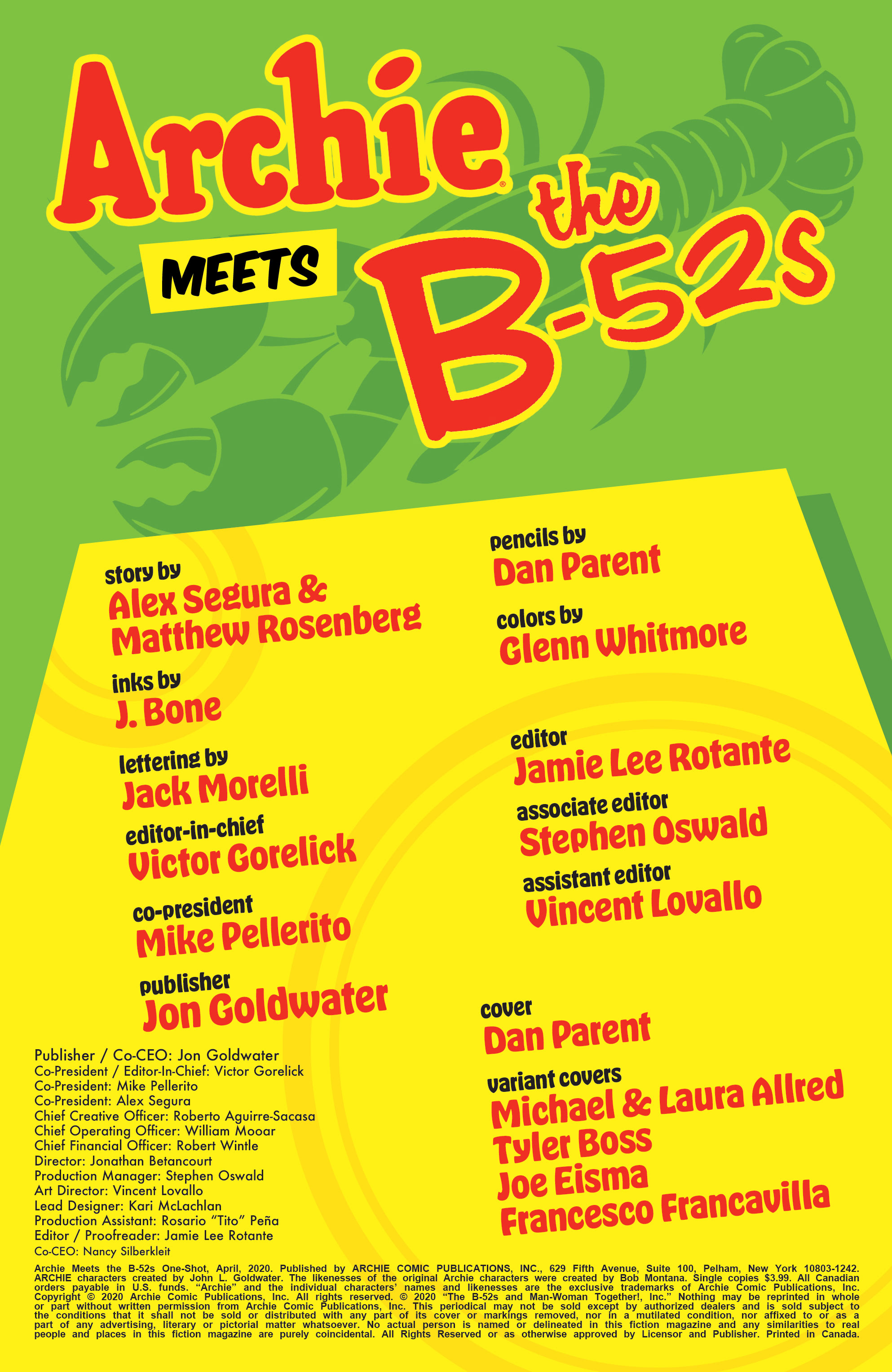 Read online Archie Meets The B-52s comic -  Issue # Full - 2