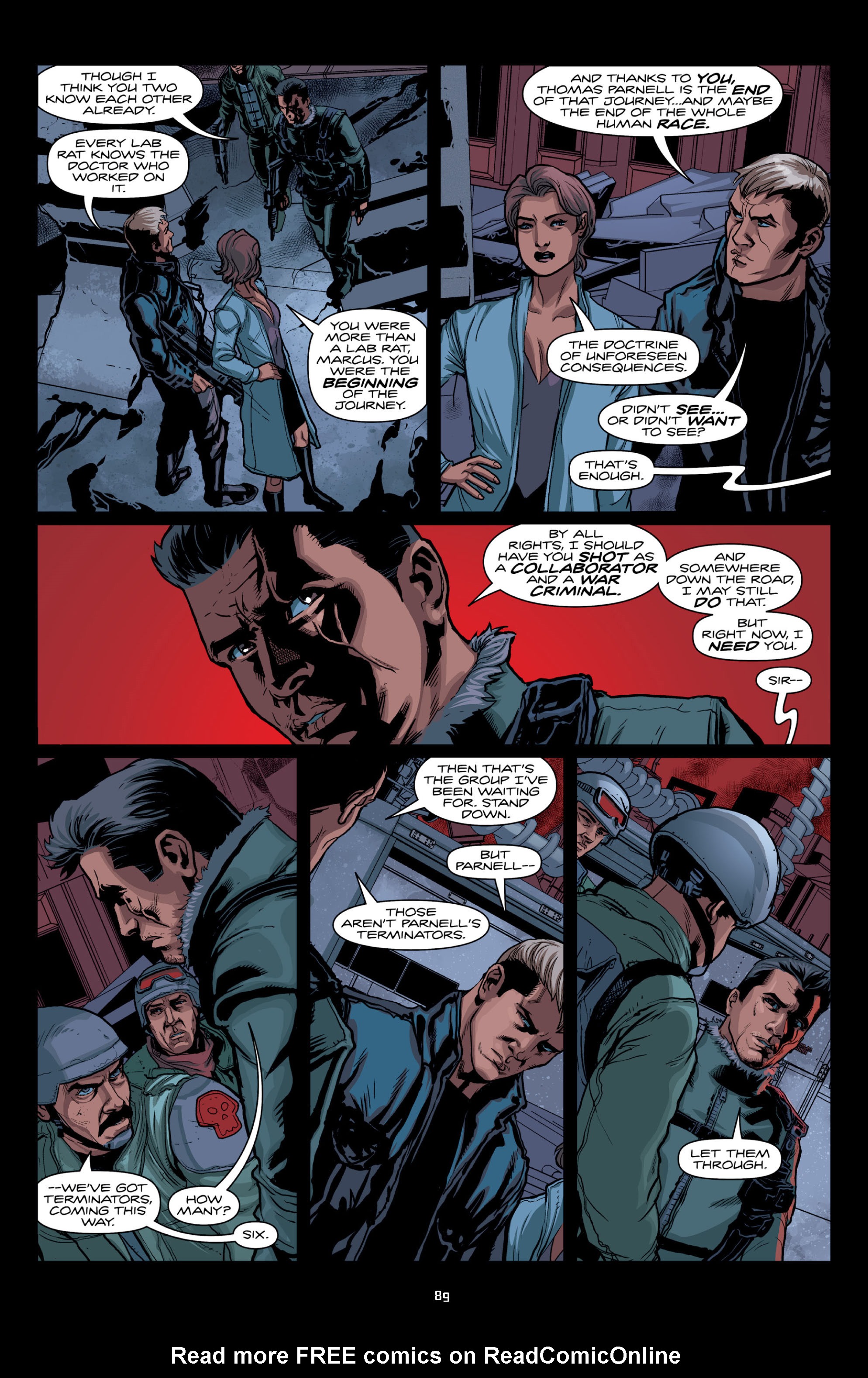 Read online Terminator Salvation: The Final Battle comic -  Issue # TPB 2 - 90