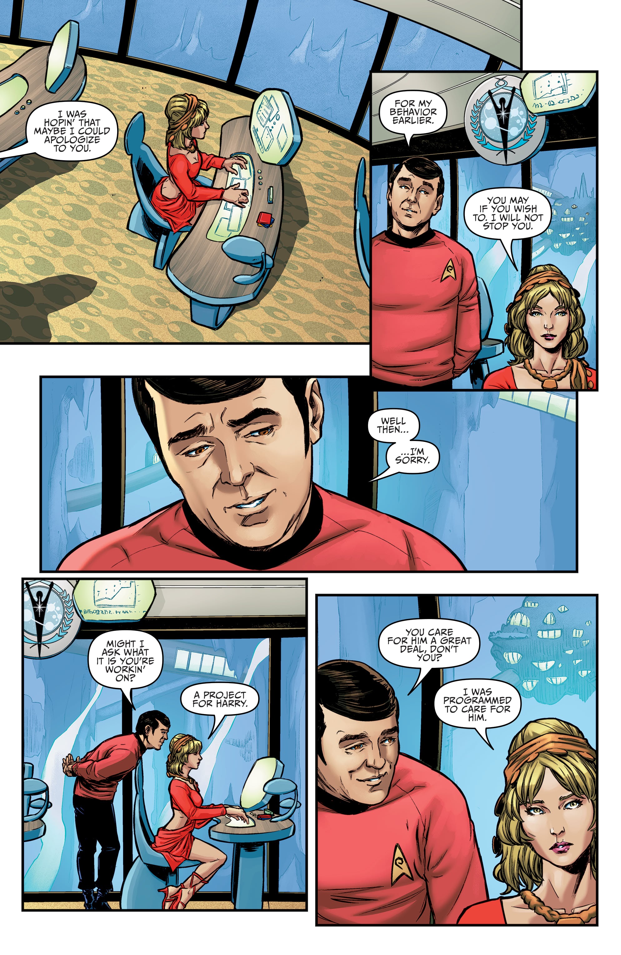 Read online Star Trek: Year Five comic -  Issue #16 - 14