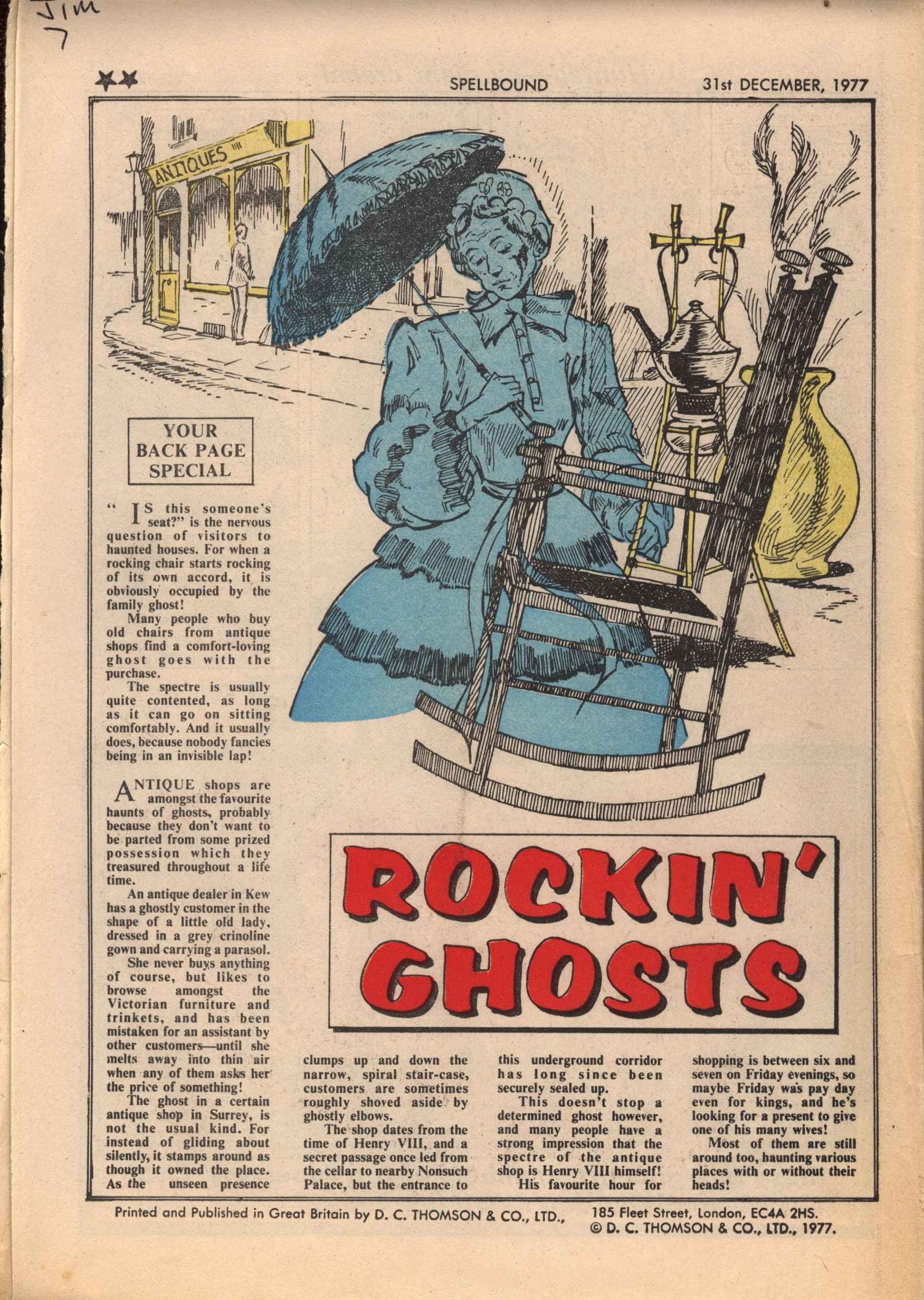 Read online Spellbound (1976) comic -  Issue #67 - 32