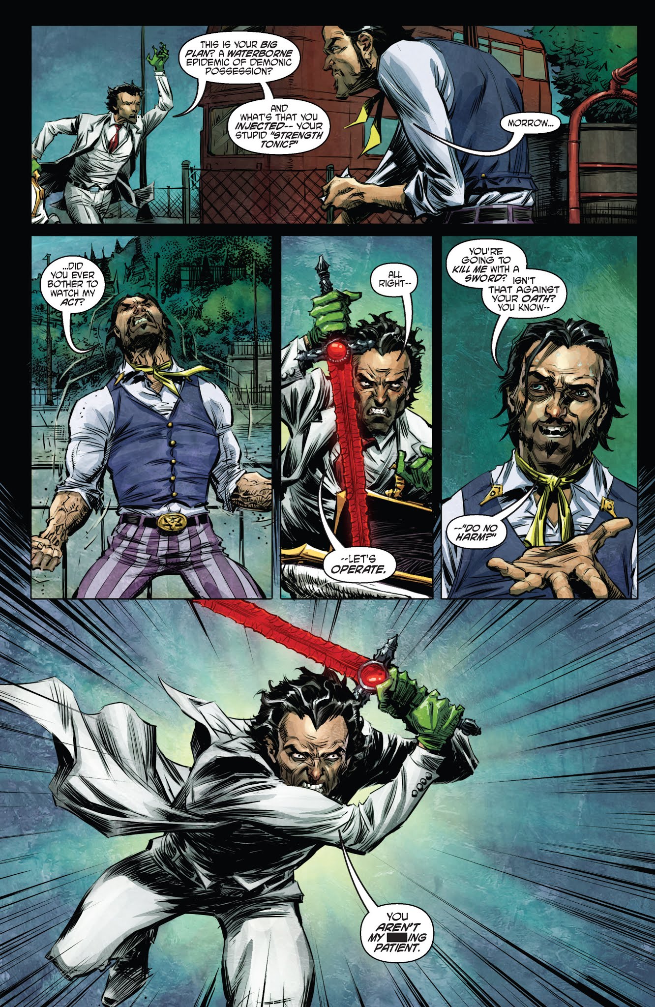 Read online Witch Doctor: Mal Practice comic -  Issue # TPB (Part 2) - 63