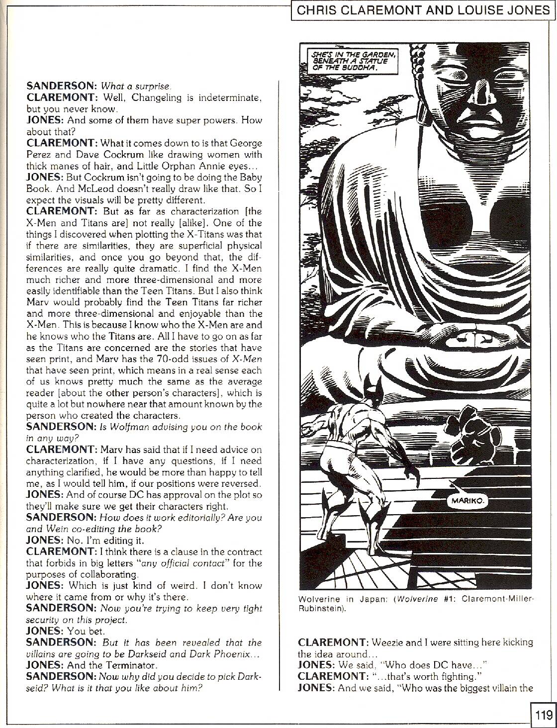 Read online The X-Men Companion comic -  Issue #2 - 119