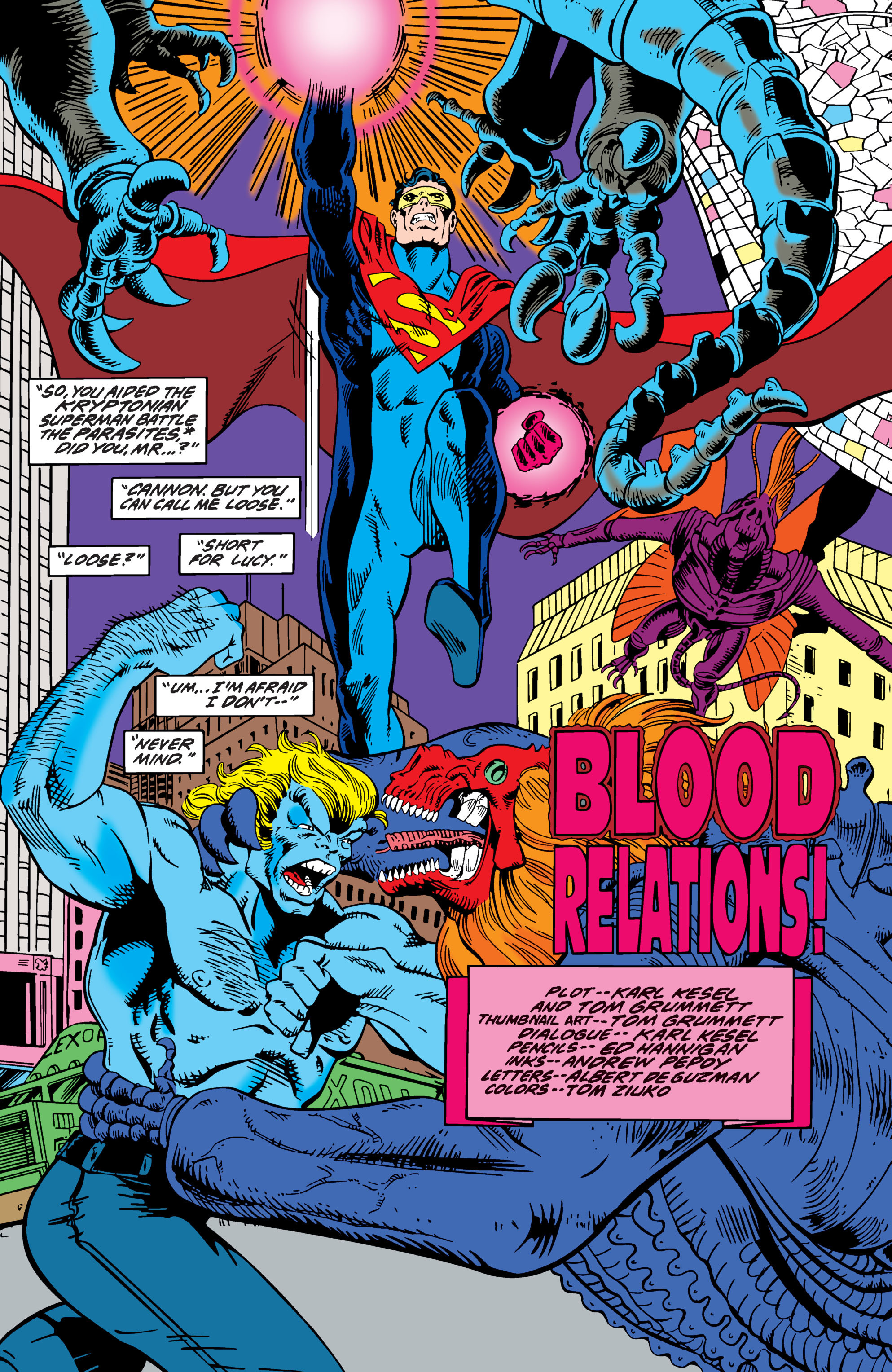 Read online Superman: The Death and Return of Superman Omnibus comic -  Issue # TPB (Part 12) - 17
