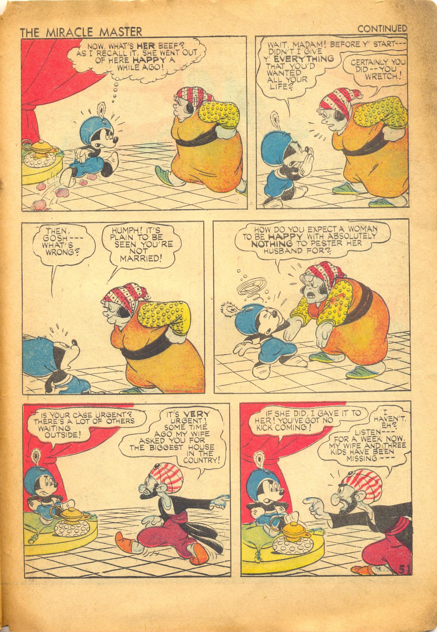Read online Walt Disney's Comics and Stories comic -  Issue #21 - 53