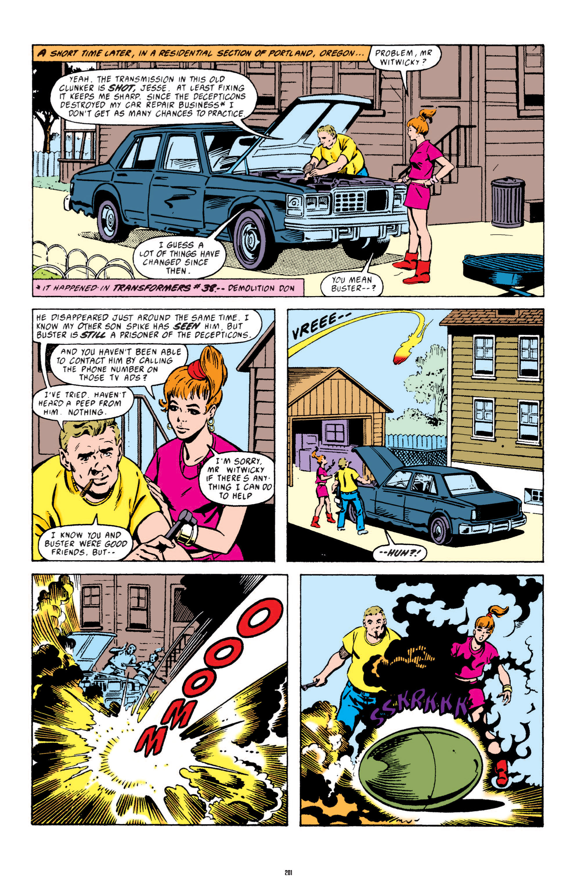 Read online The Transformers Classics comic -  Issue # TPB 4 - 202