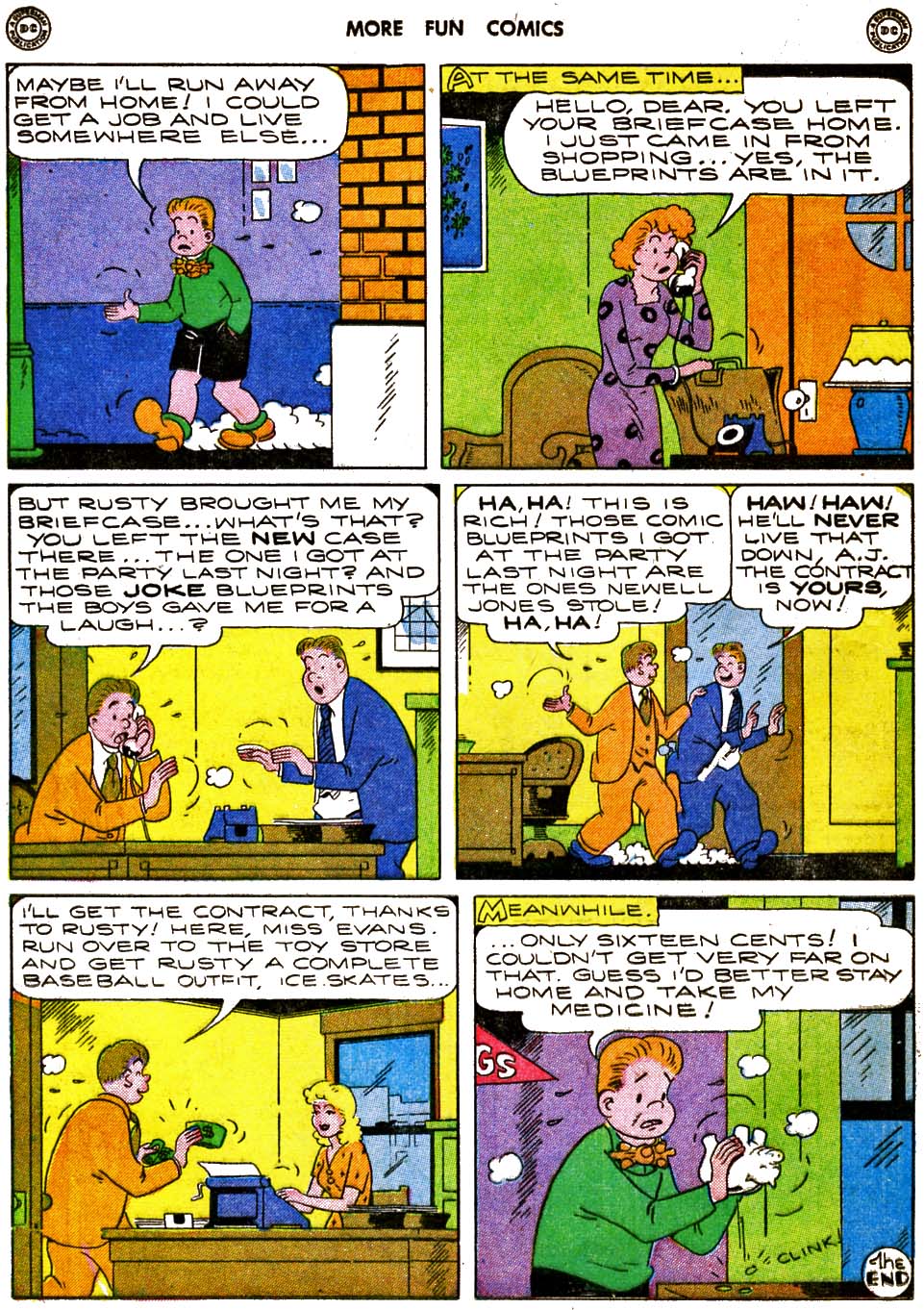 Read online More Fun Comics comic -  Issue #121 - 22