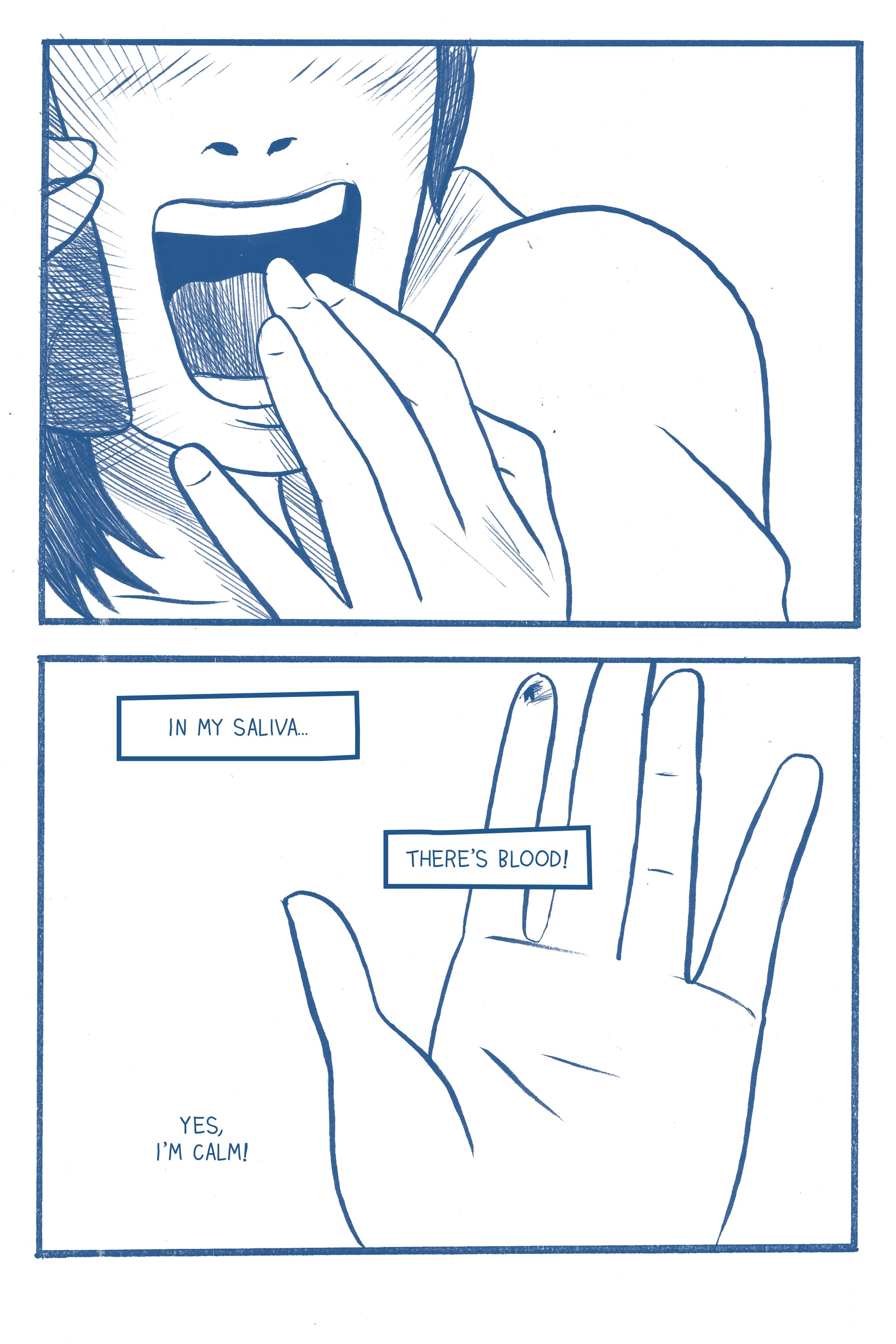 Read online When Everything Turned Blue comic -  Issue # TPB - 77