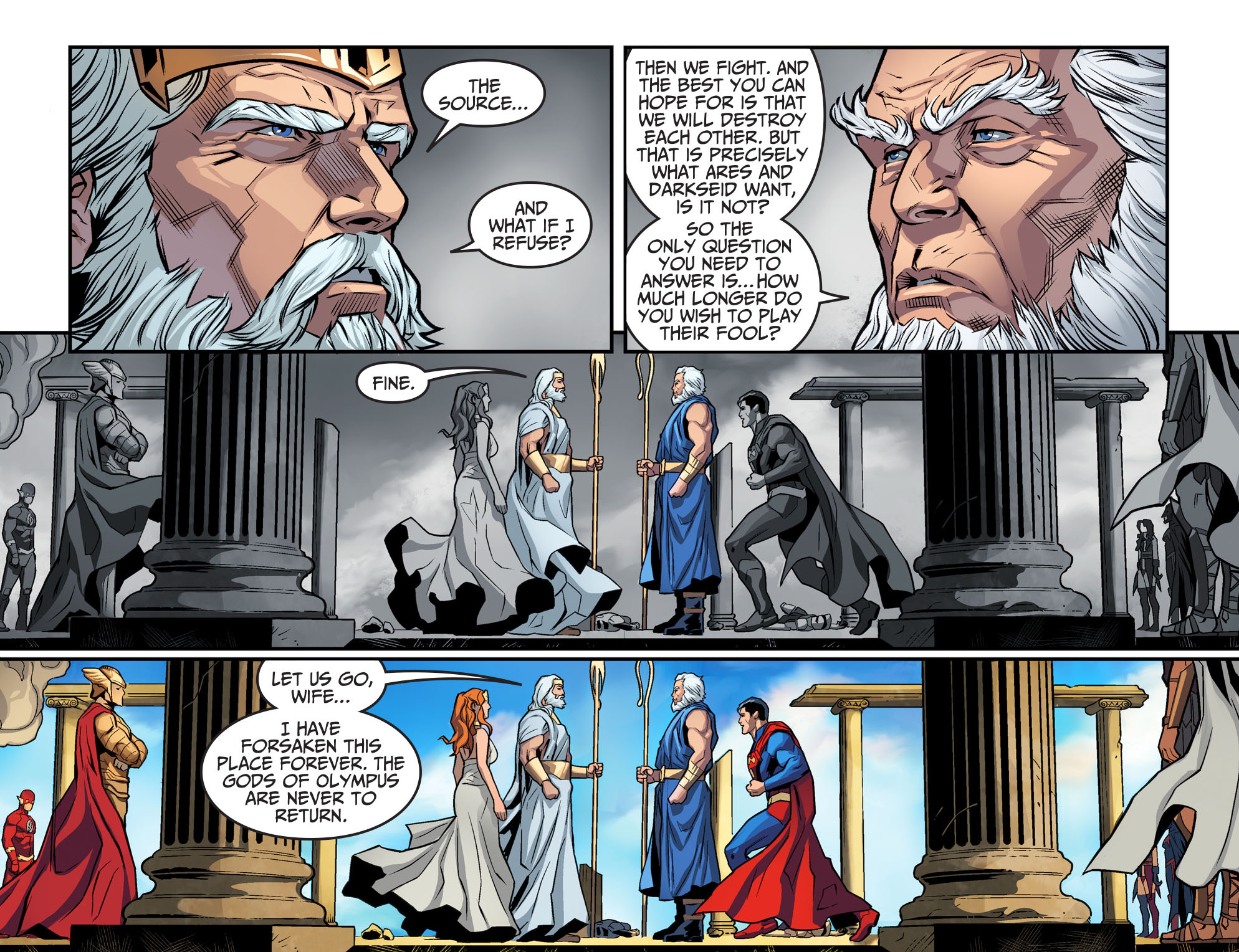 Read online Injustice: Gods Among Us Year Four comic -  Issue #24 - 8