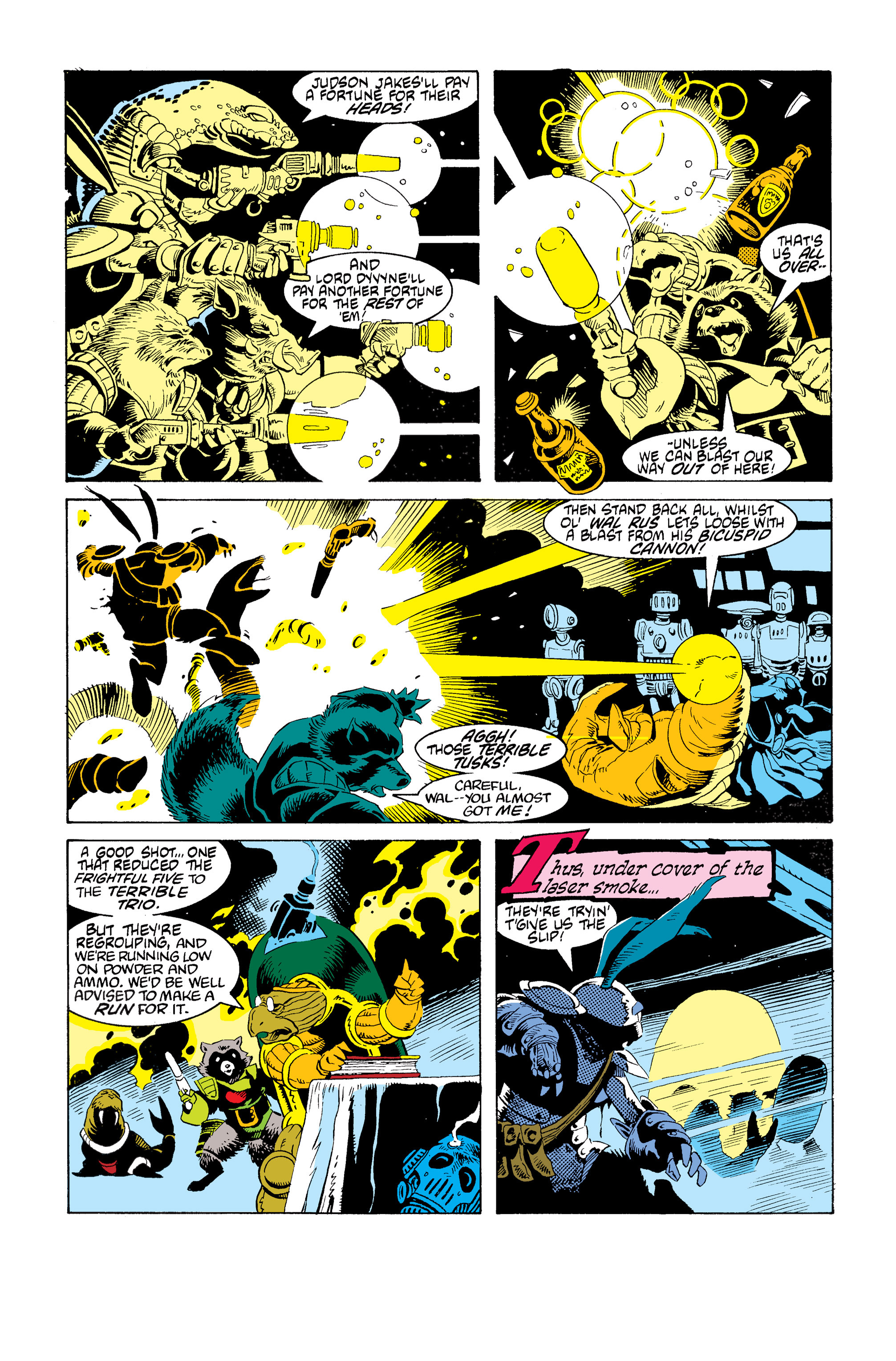 Read online Rocket Raccoon (1985) comic -  Issue #3 - 19