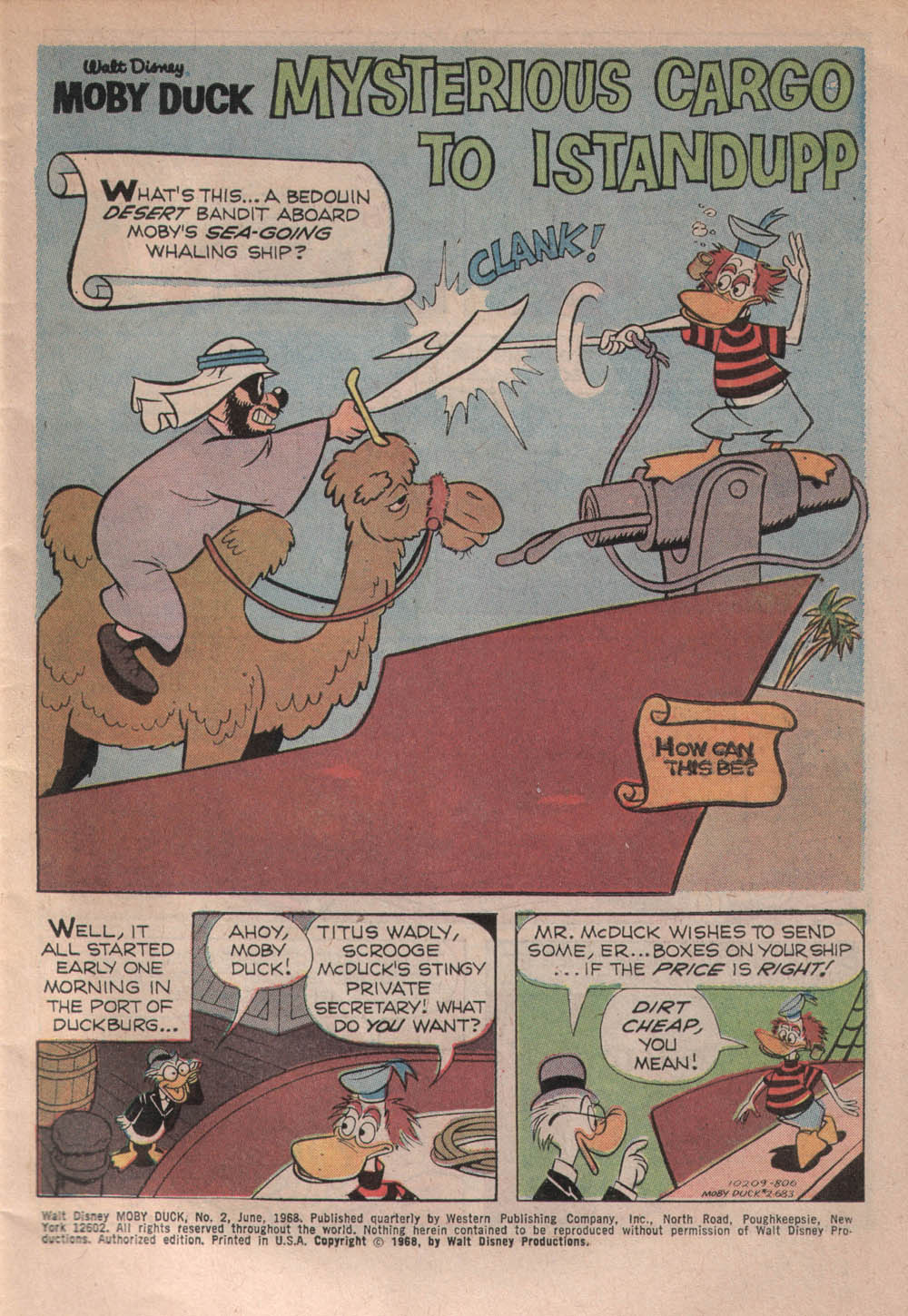 Read online Moby Duck comic -  Issue #2 - 3