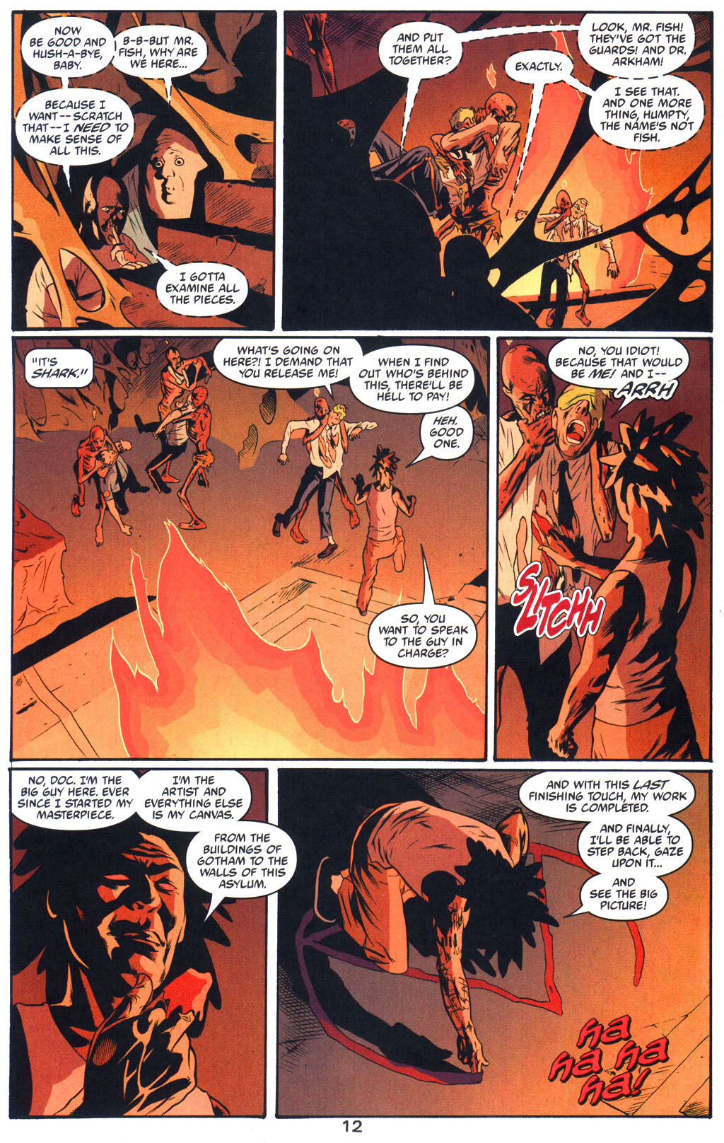 Read online Arkham Asylum: Living Hell comic -  Issue #6 - 14