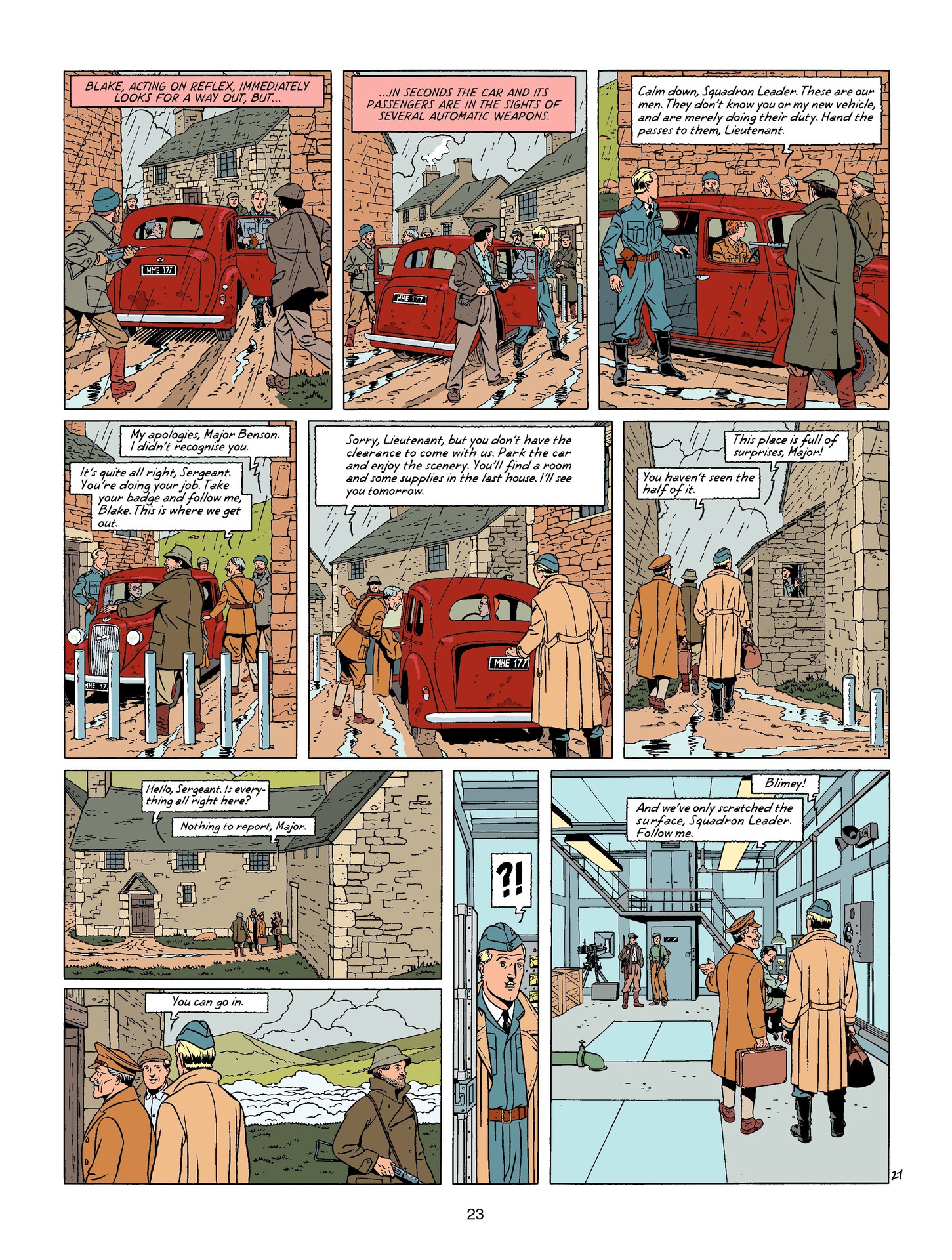 Read online Blake & Mortimer comic -  Issue #21 - 23