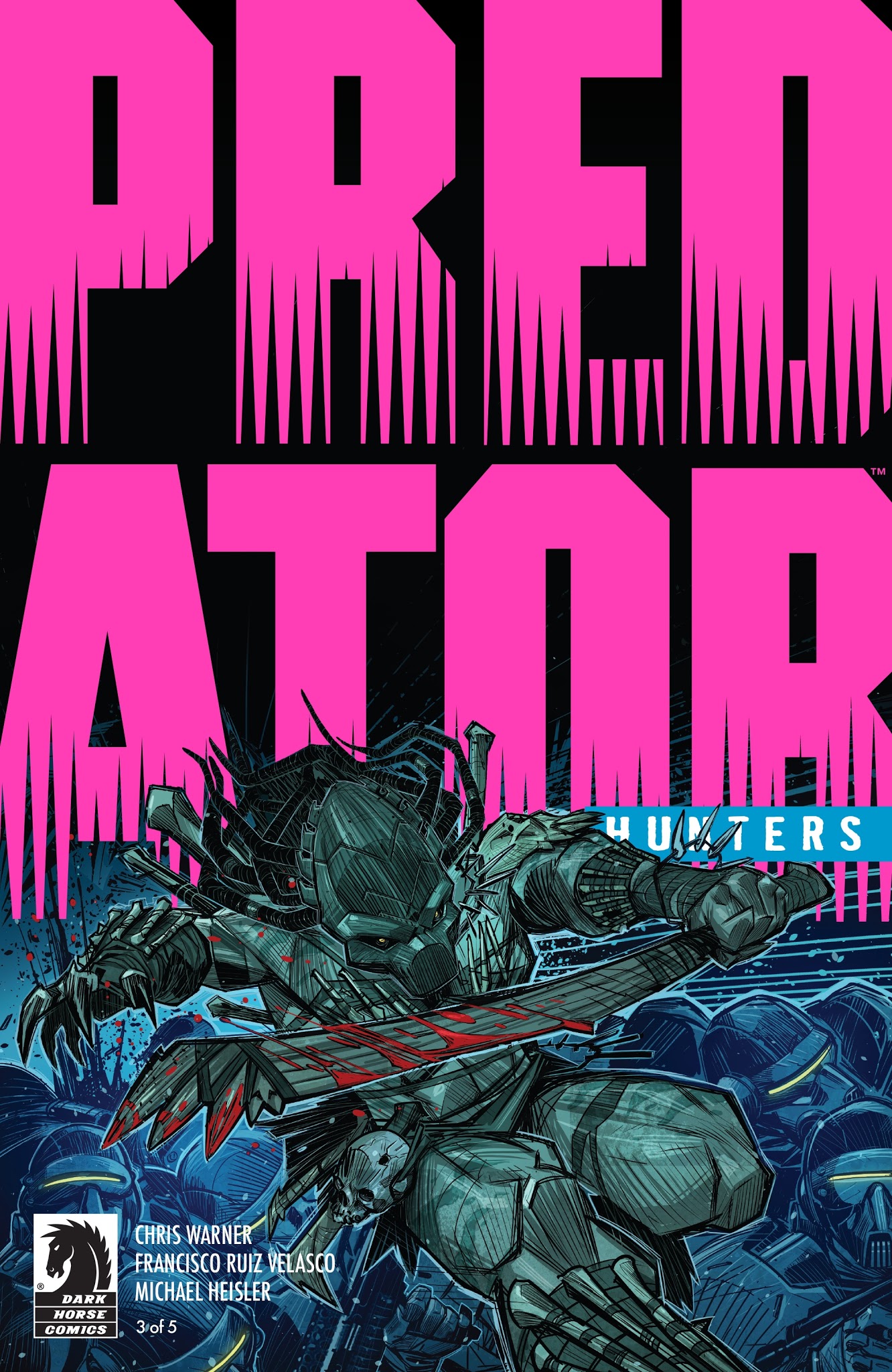 Read online Predator: Hunters comic -  Issue #3 - 1