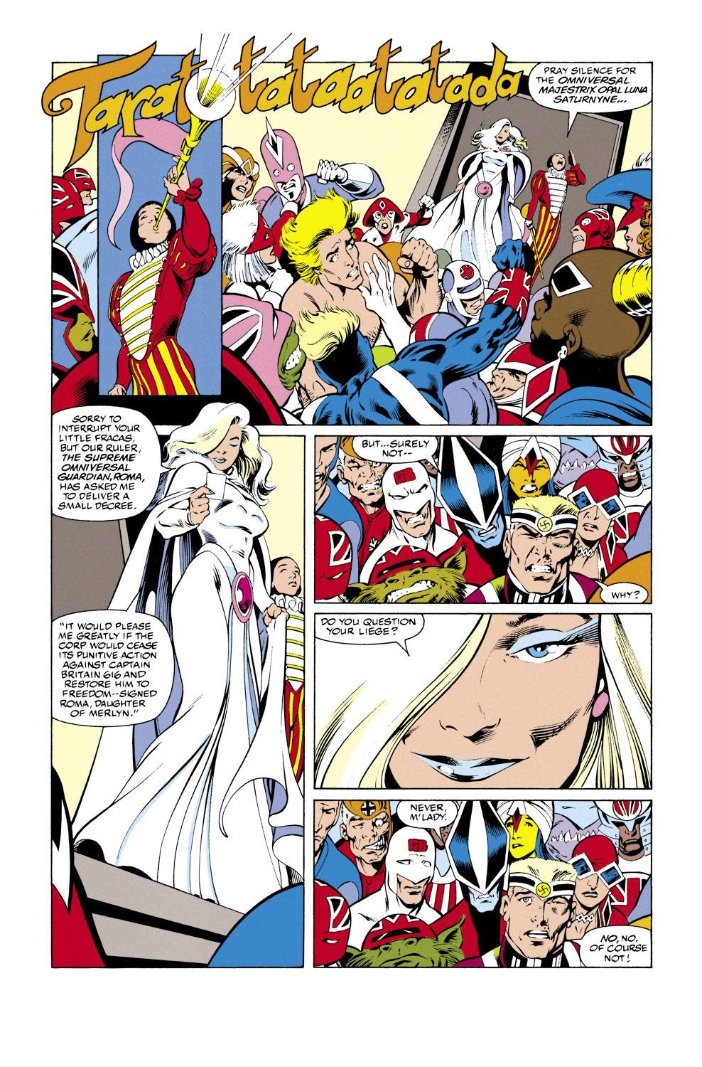 Read online Excalibur (1988) comic -  Issue #45 - 7