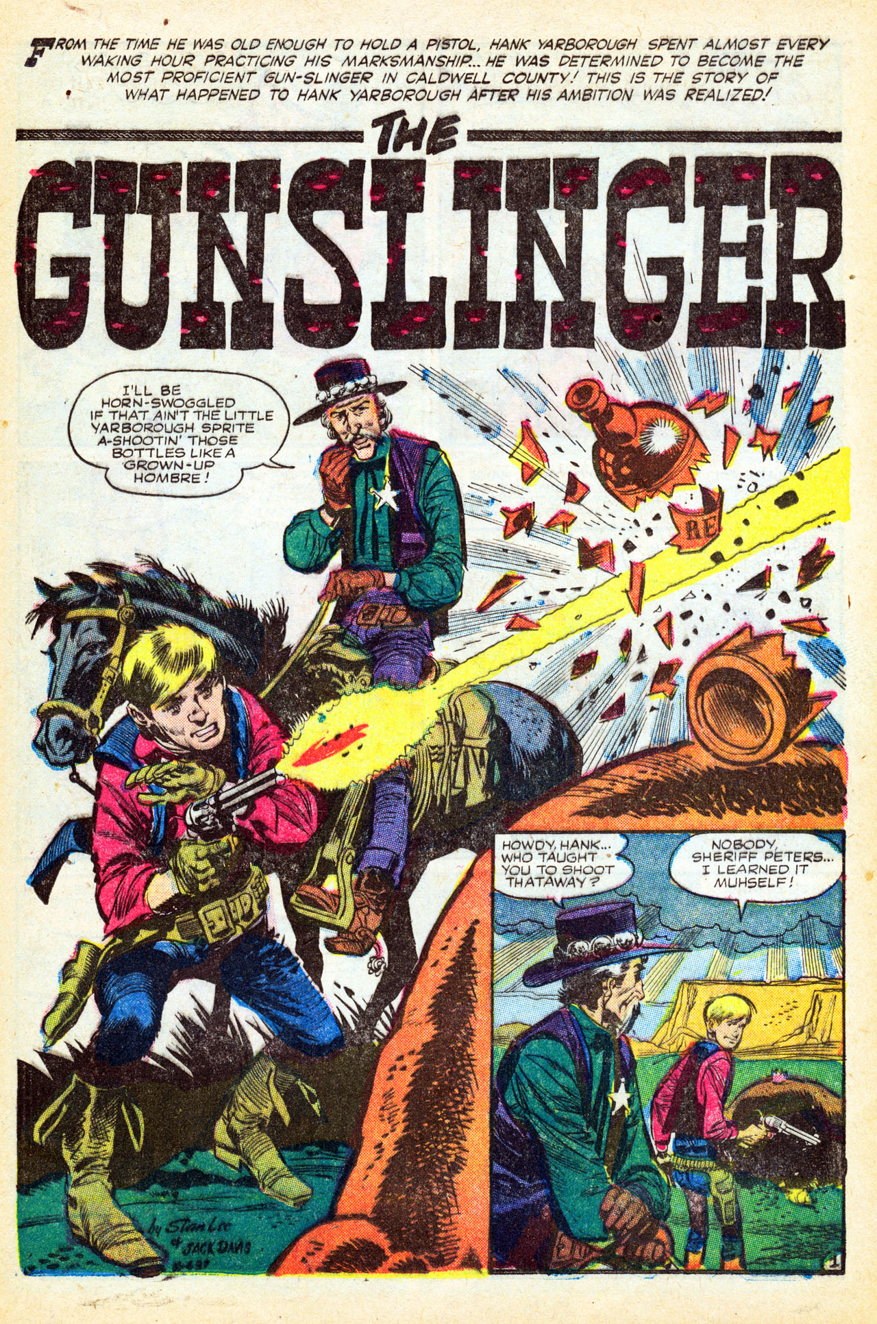 Read online Gunsmoke Western comic -  Issue #37 - 21