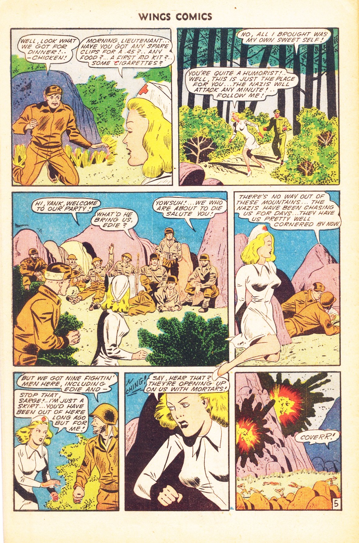 Read online Wings Comics comic -  Issue #50 - 48