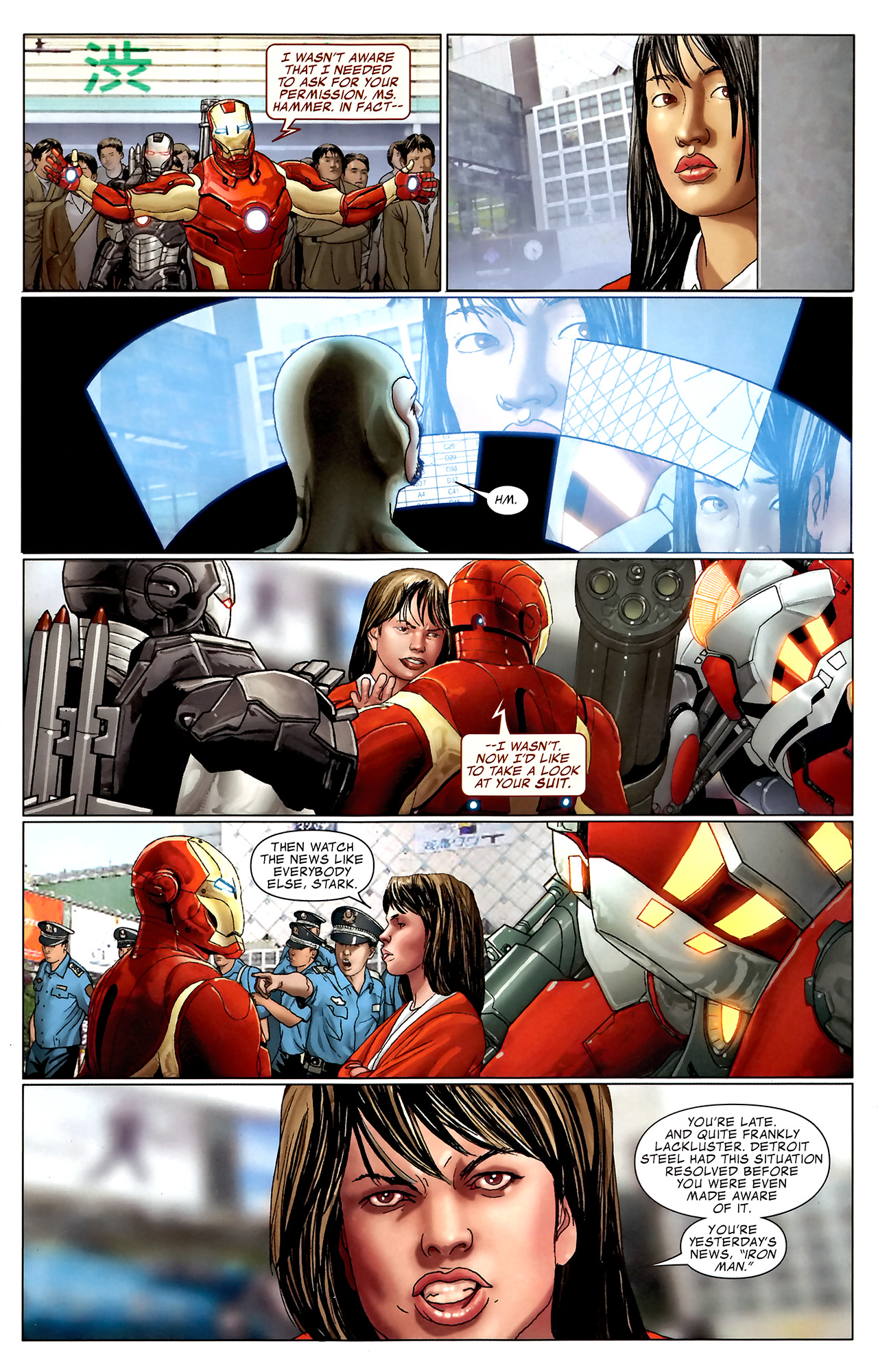 Read online The Invincible Iron Man (2008) comic -  Issue #28 - 8