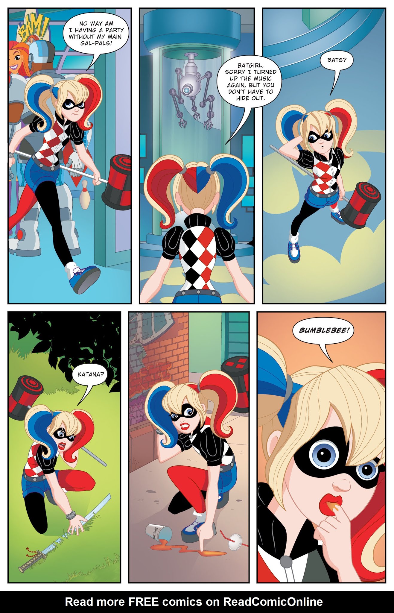 Read online DC Super Hero Girls: Finals Crisis comic -  Issue # TPB - 105