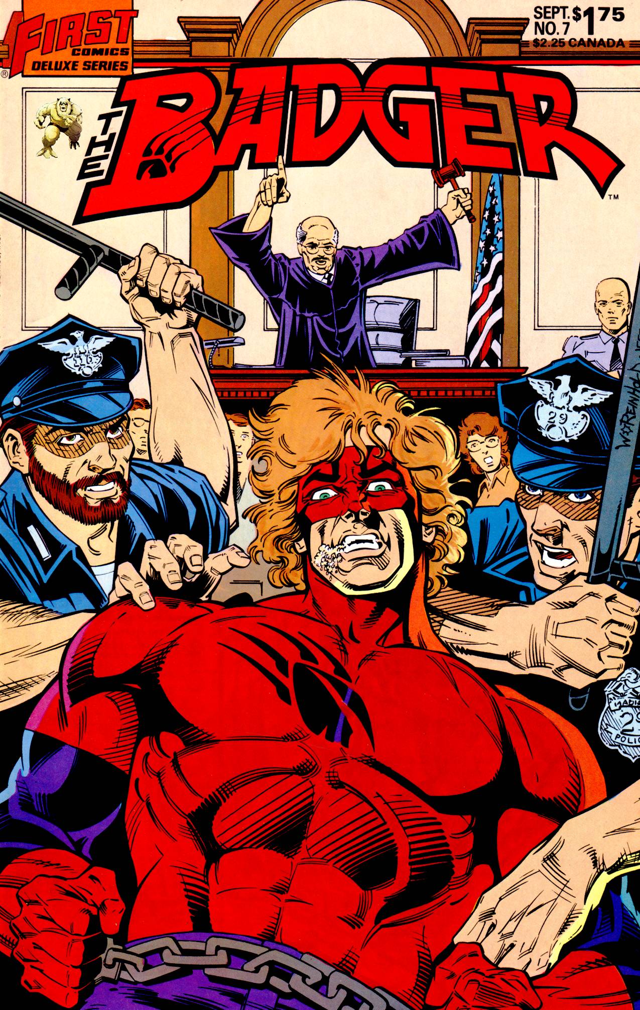 Read online The Badger comic -  Issue #7 - 1