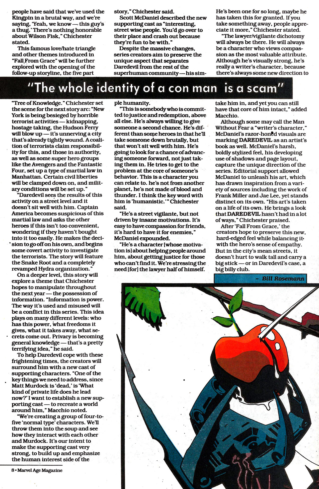 Read online Marvel Age comic -  Issue #133 - 8