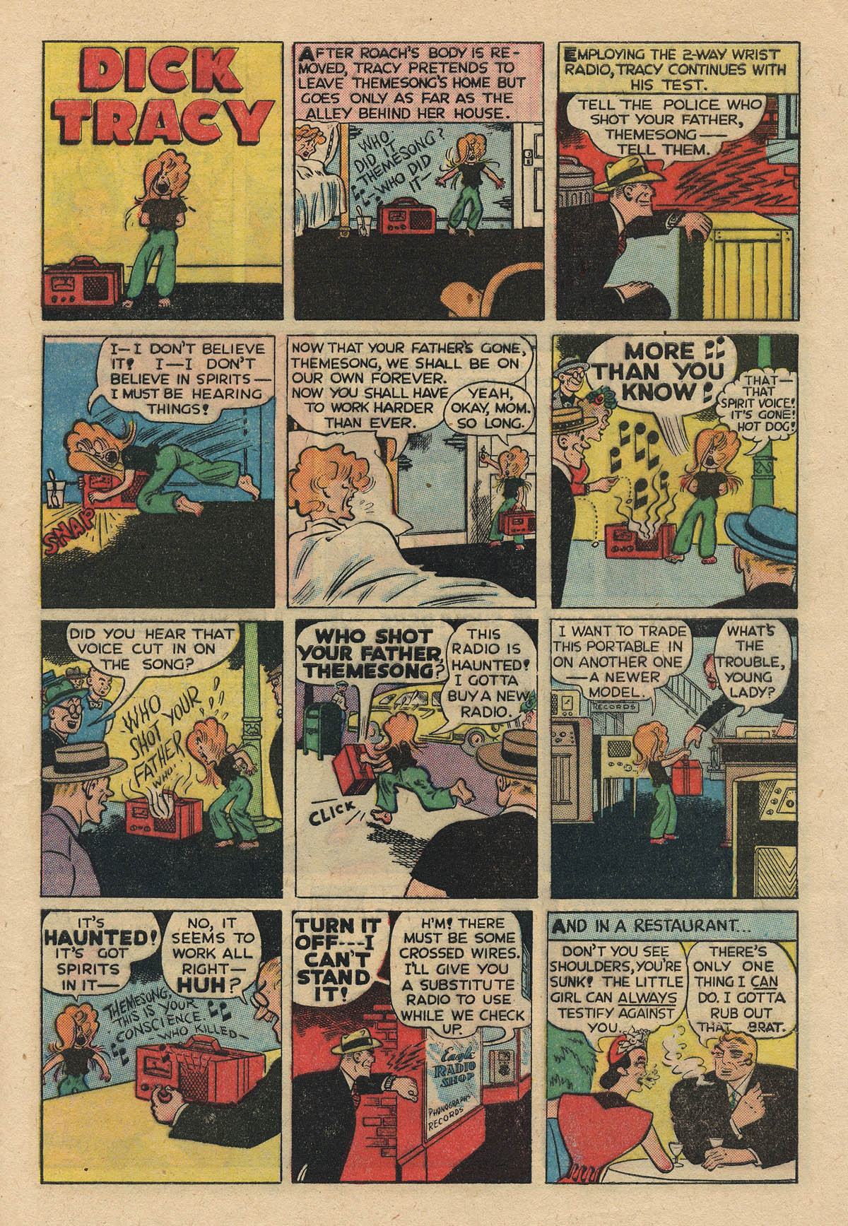 Read online Dick Tracy comic -  Issue #43 - 5