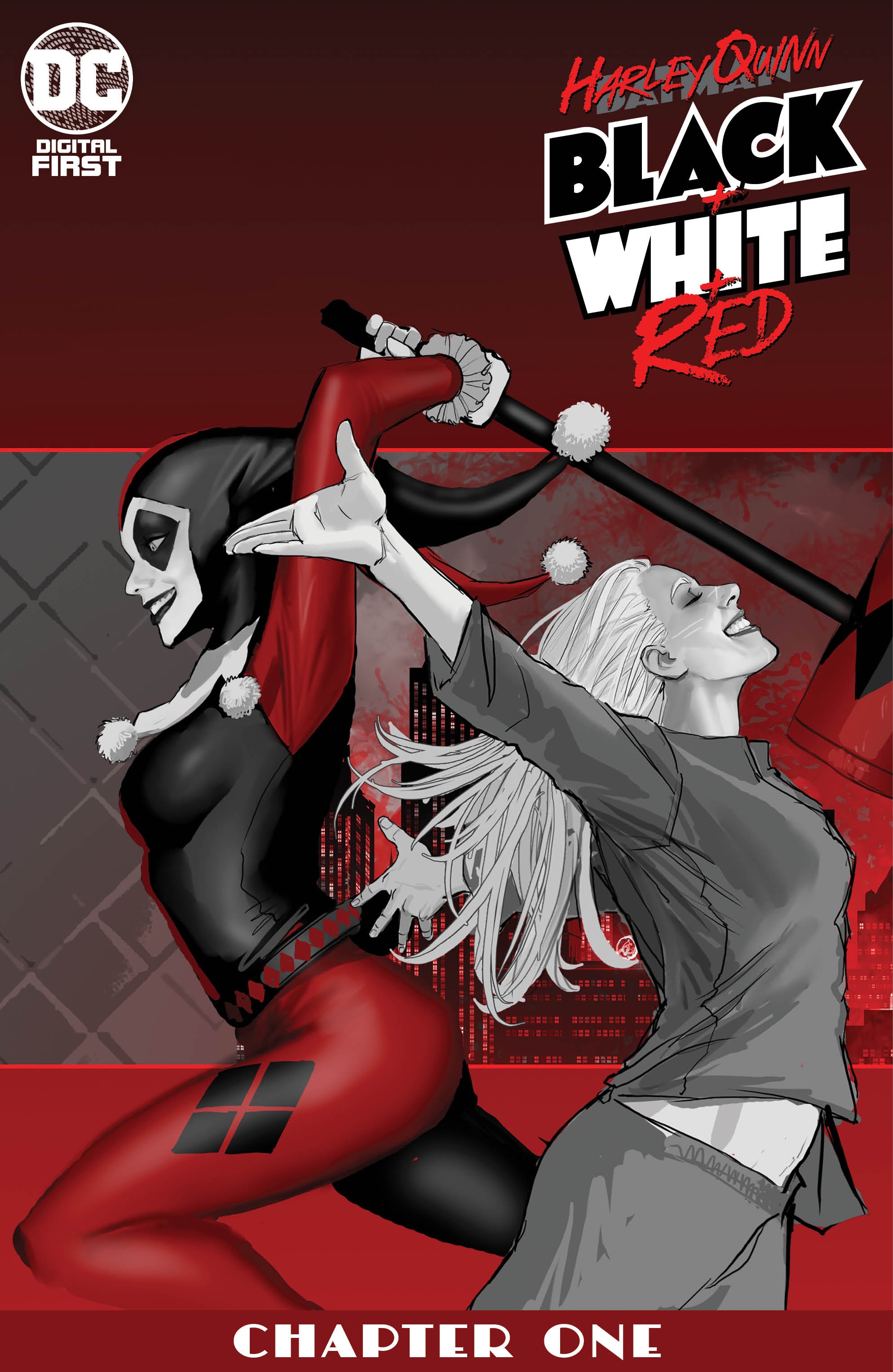 Read online Harley Quinn Black   White   Red comic -  Issue #1 - 2