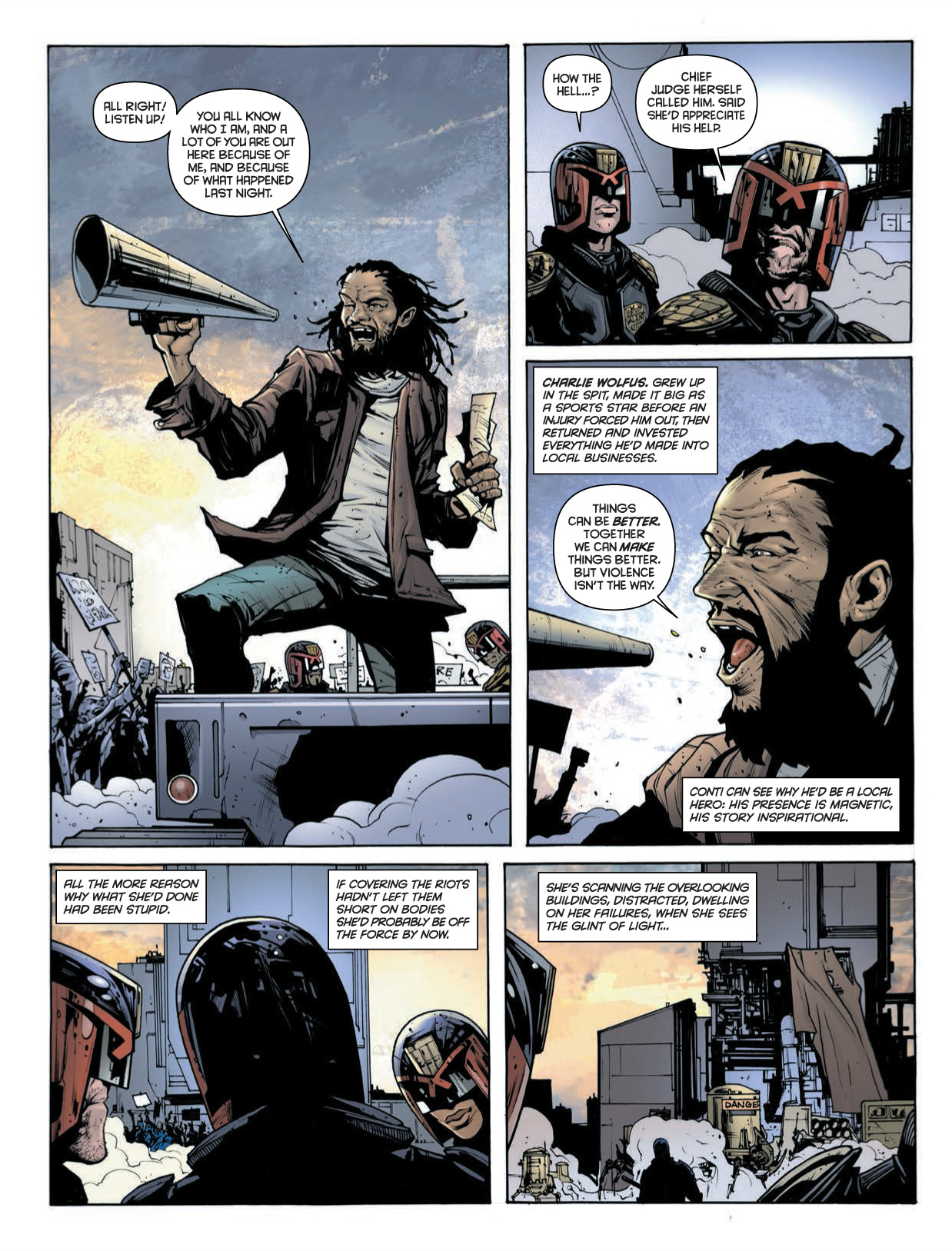 Read online Judge Dredd Megazine (Vol. 5) comic -  Issue #351 - 54
