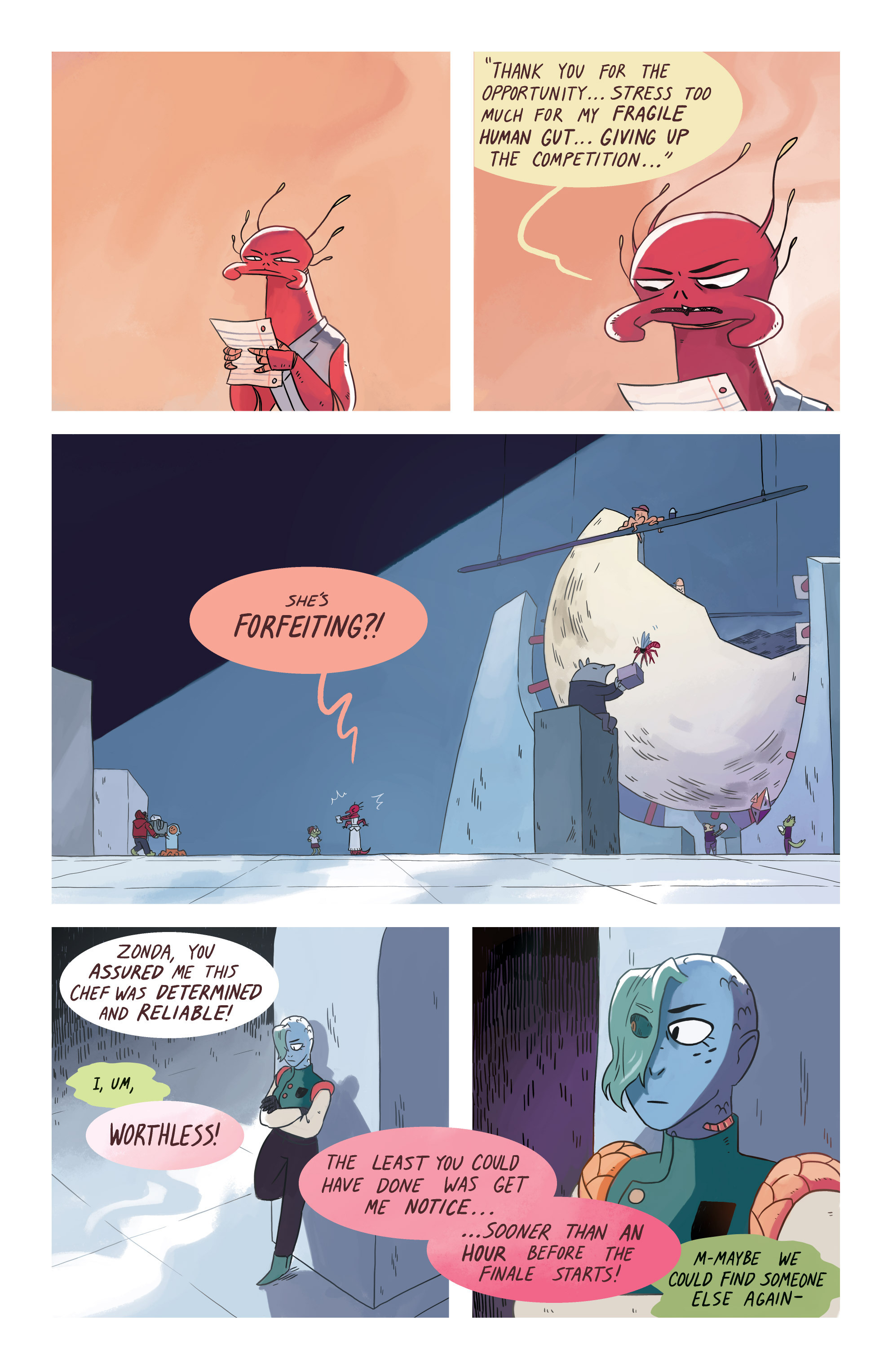 Read online Space Battle Lunchtime comic -  Issue #5 - 8