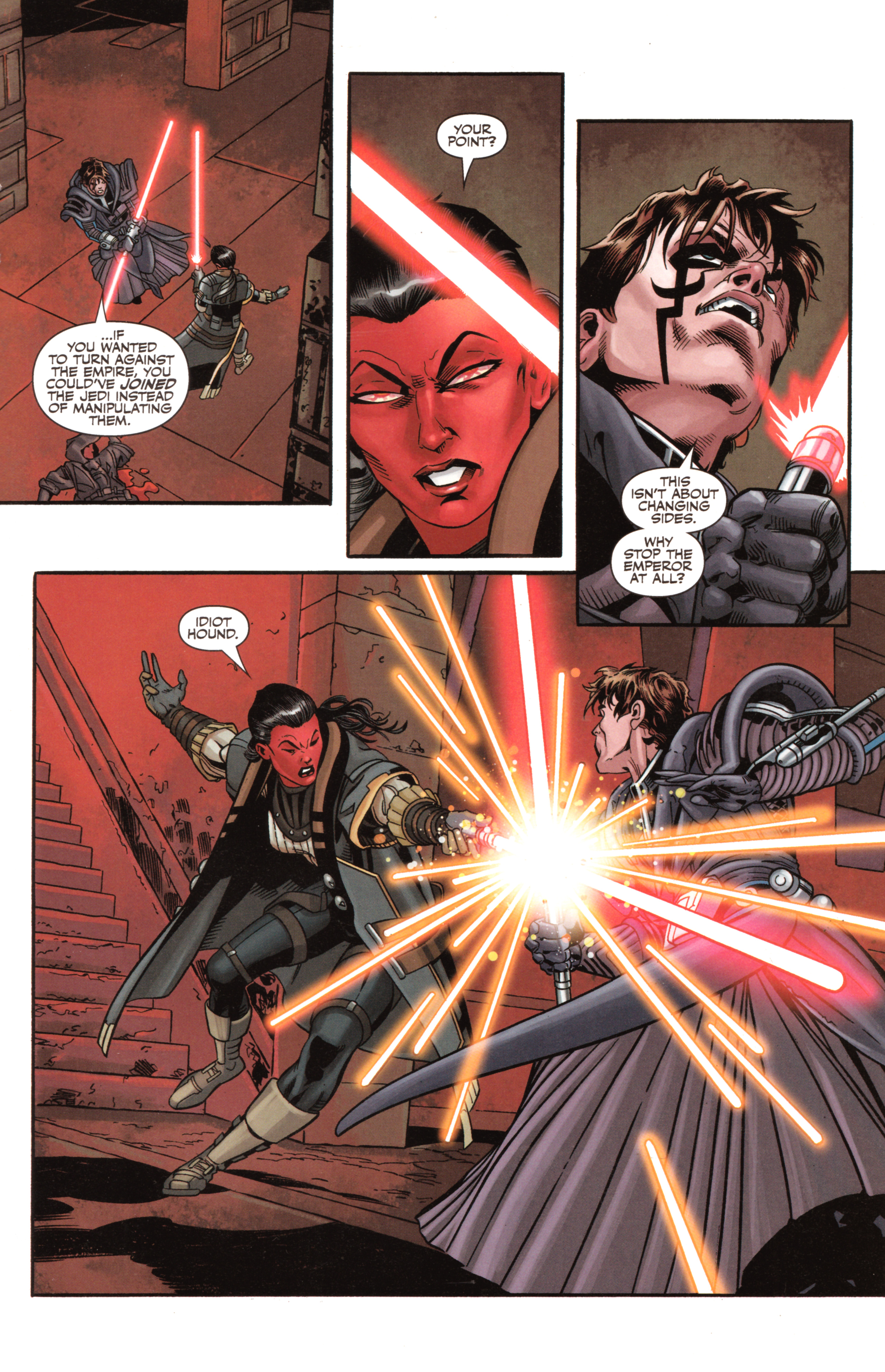 Read online Star Wars: The Old Republic comic -  Issue #6 - 21