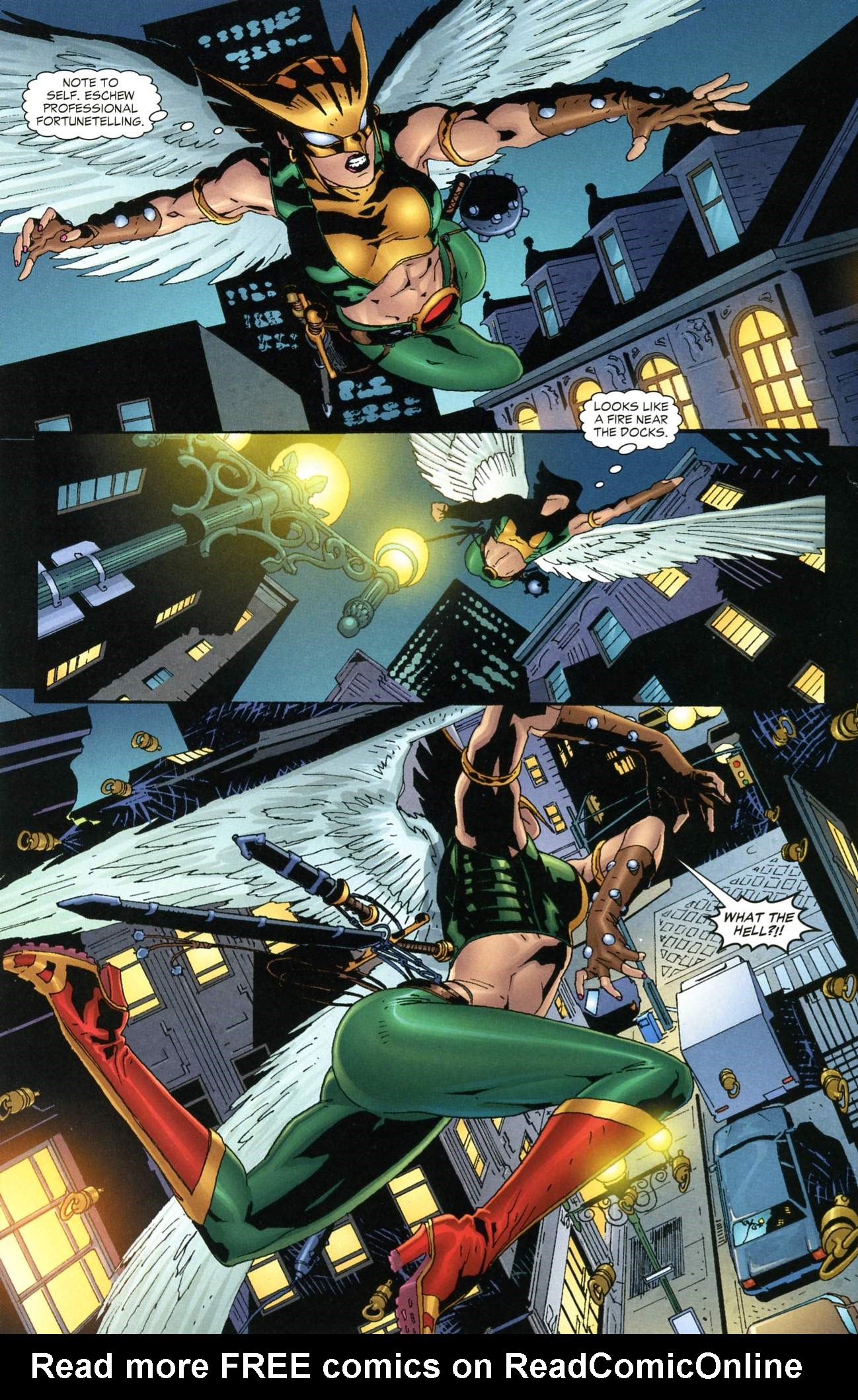 Read online Hawkgirl comic -  Issue #57 - 8