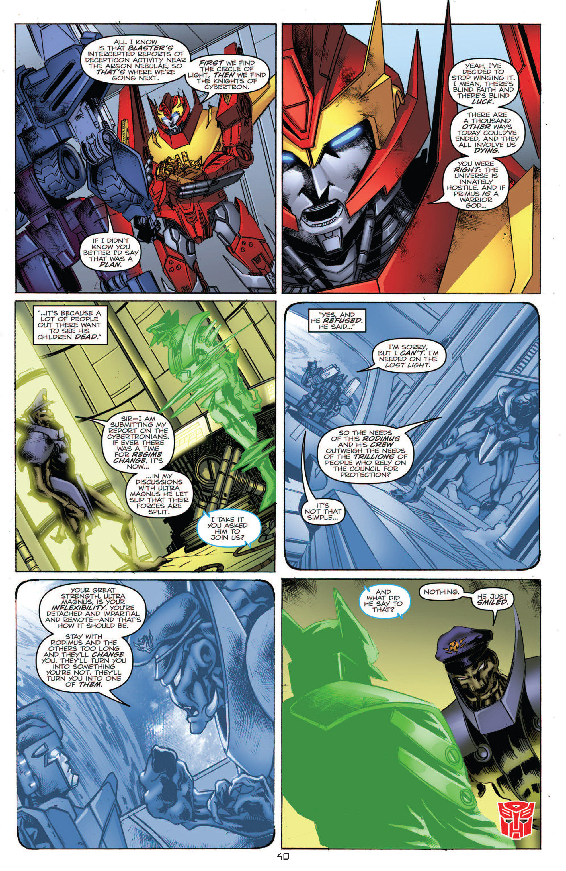 Read online The Transformers: More Than Meets The Eye comic -  Issue # Annual 2012 - 41