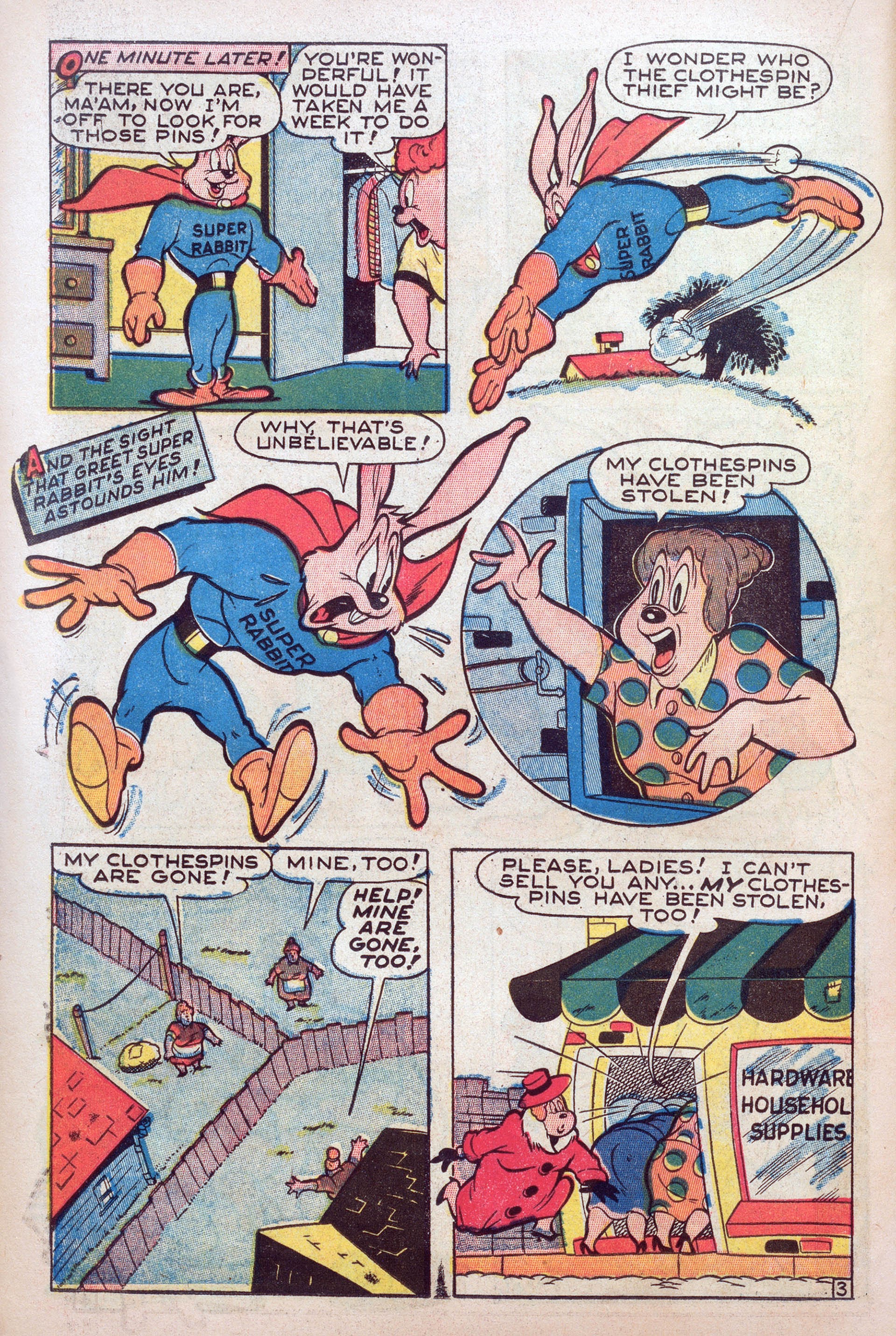 Read online Super Rabbit comic -  Issue #11 - 24