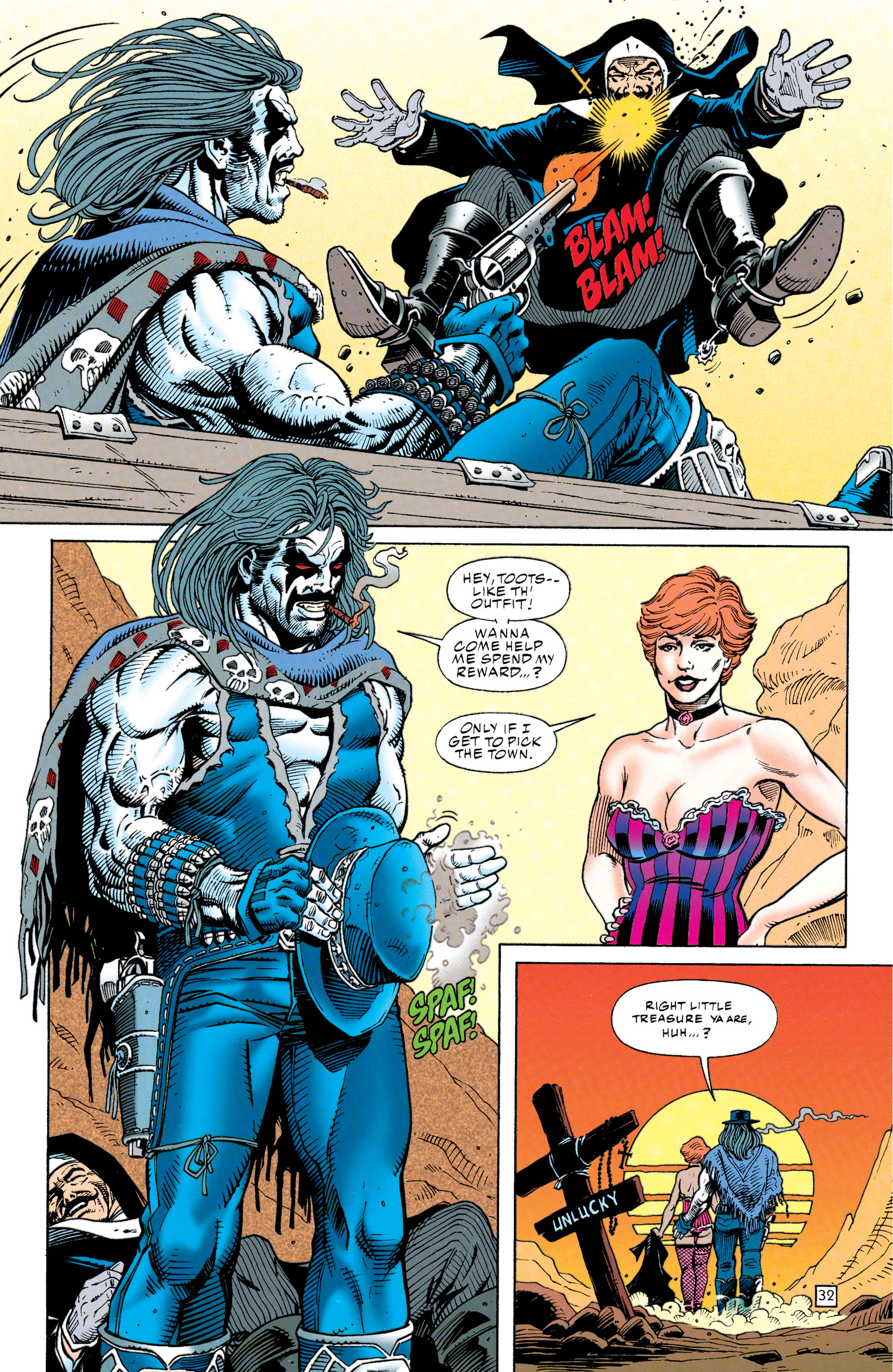 Read online Lobo (1993) comic -  Issue # _Annual 2 - Elseworlds - 34