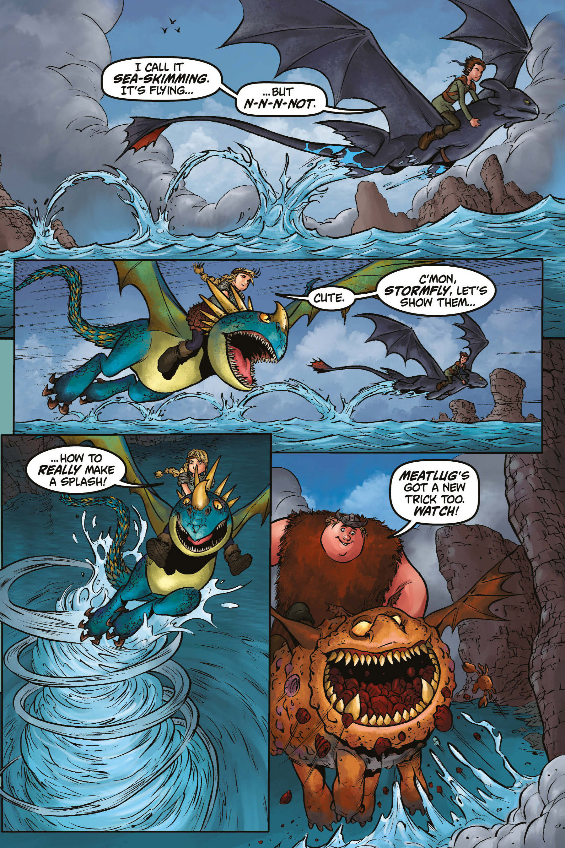 Read online DreamWorks Dragons: Riders of Berk comic -  Issue #1 - 9