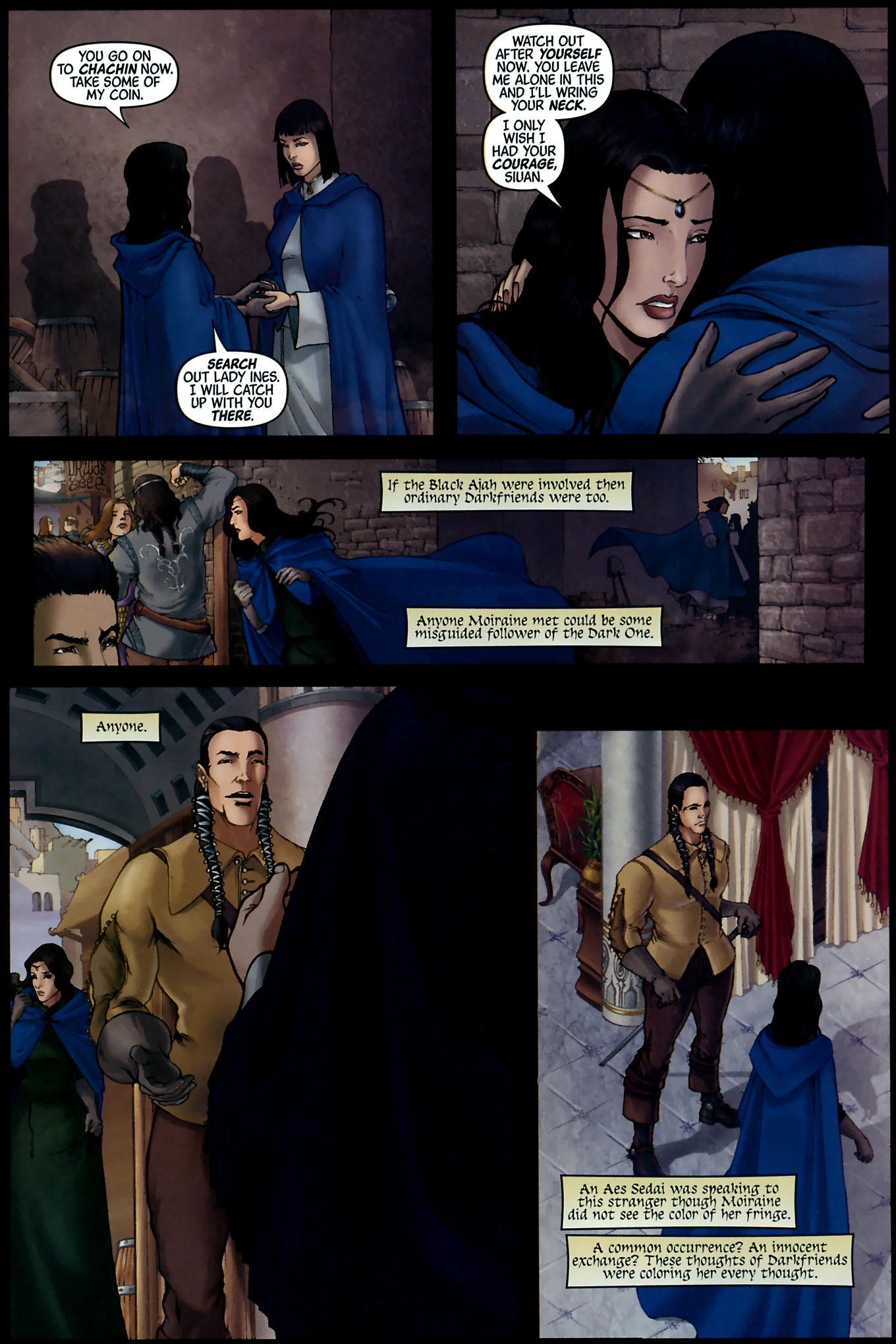 Read online Robert Jordan's The Wheel of Time: New Spring comic -  Issue #6 - 21