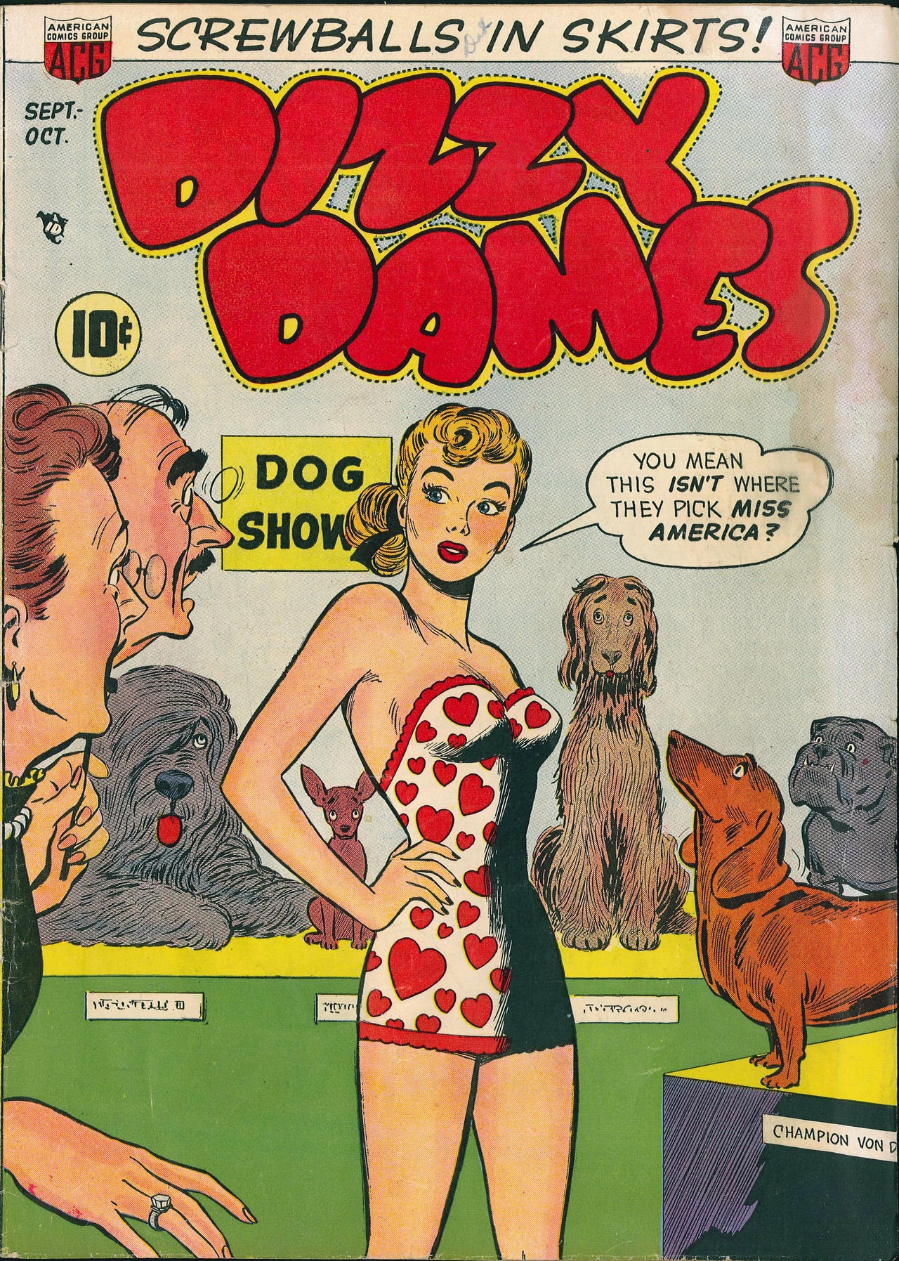 Read online Dizzy Dames comic -  Issue #1 - 1