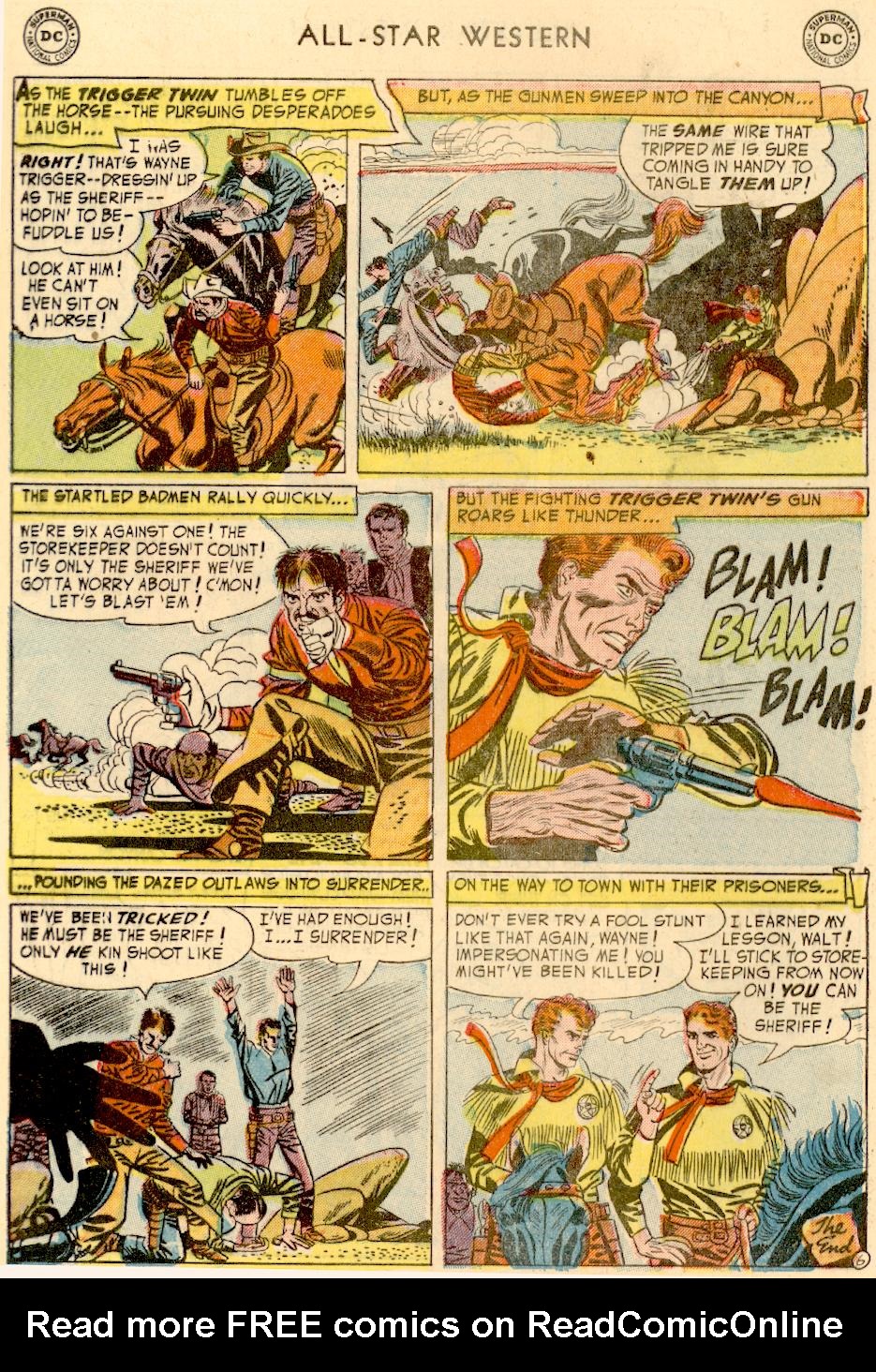 Read online All-Star Western (1951) comic -  Issue #73 - 8