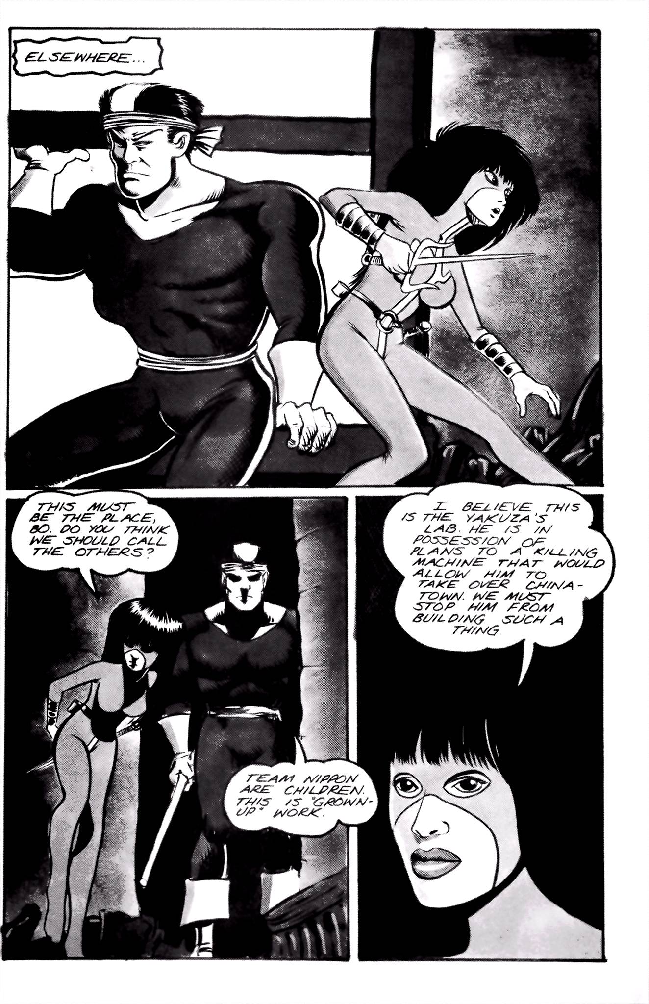 Read online Team Nippon comic -  Issue #3 - 7