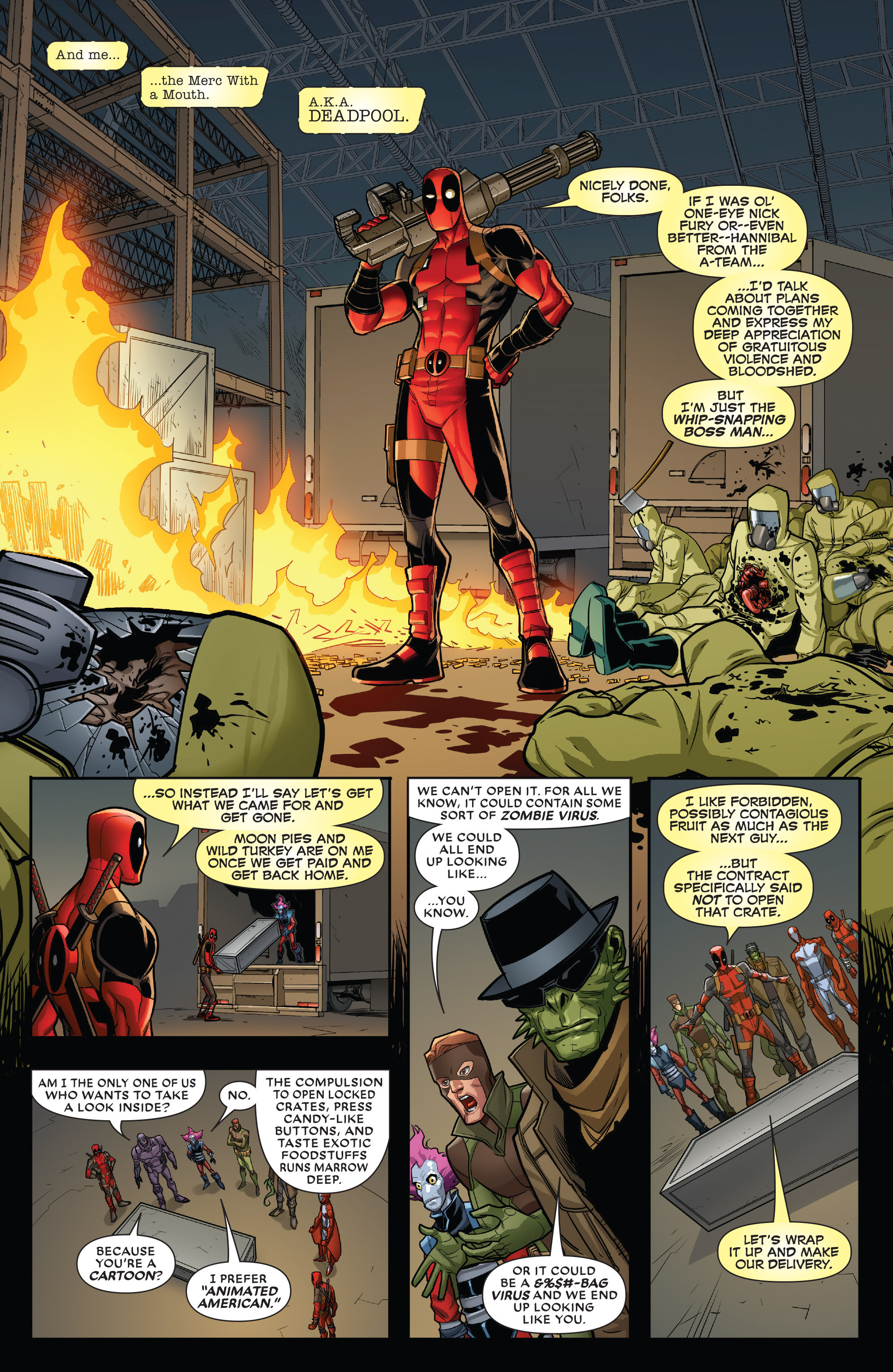 Read online Deadpool & the Mercs For Money comic -  Issue #1 - 7