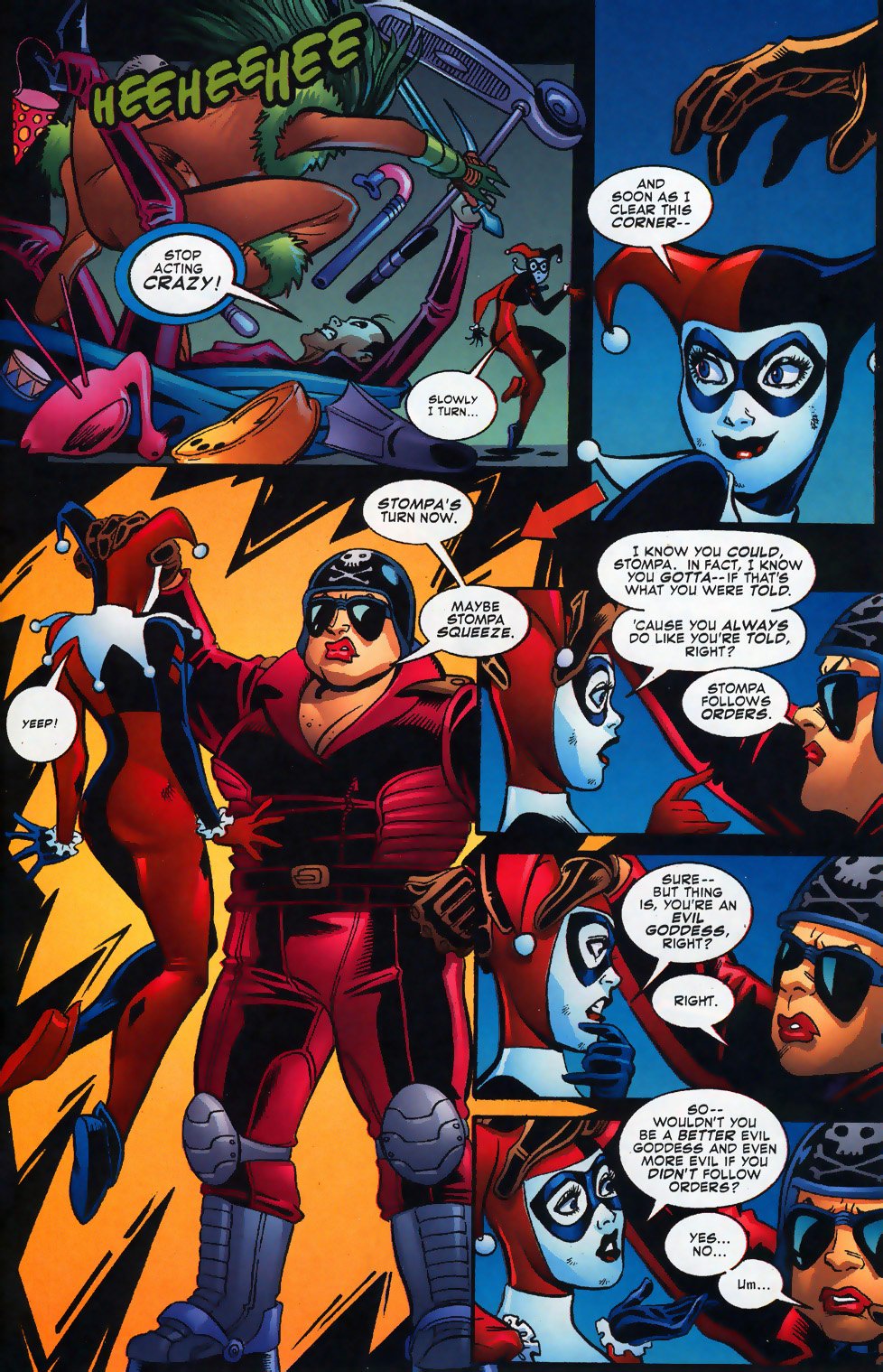 Read online Harley Quinn: Our Worlds at War comic -  Issue # Full - 34