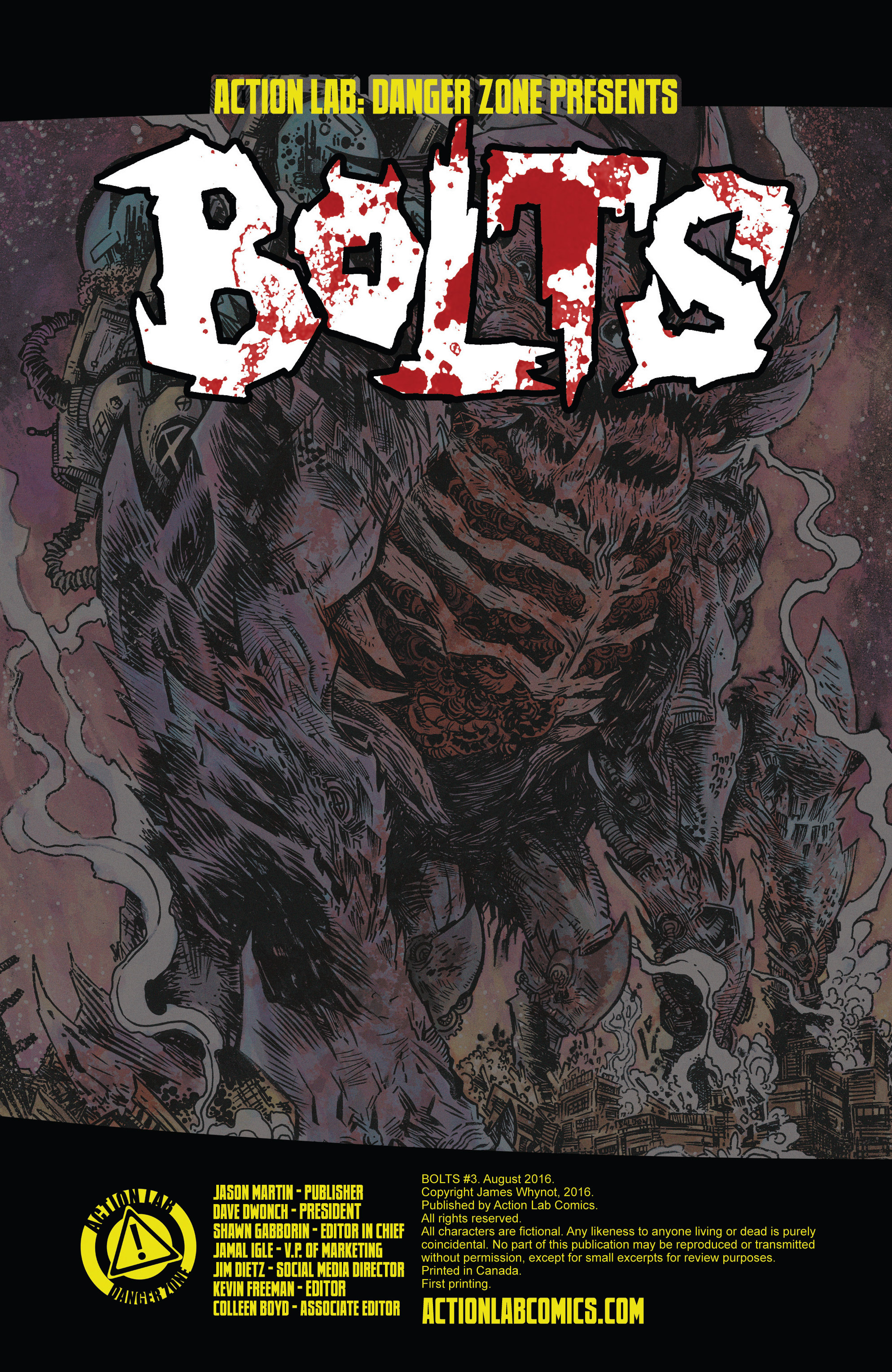 Read online Bolts comic -  Issue #3 - 2