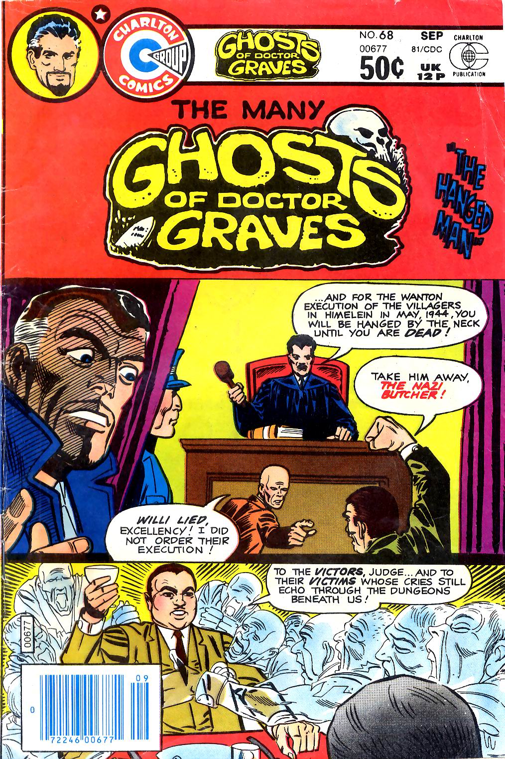 The Many Ghosts of Dr. Graves issue 68 - Page 1