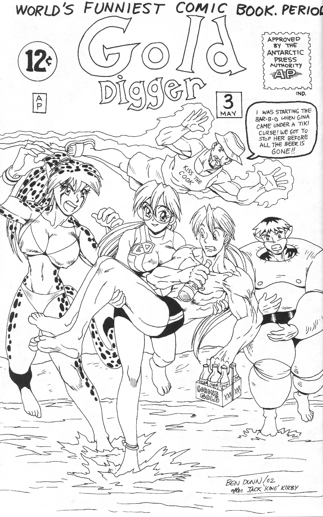 Read online Gold Digger Swimsuit Special comic -  Issue #3 - 35