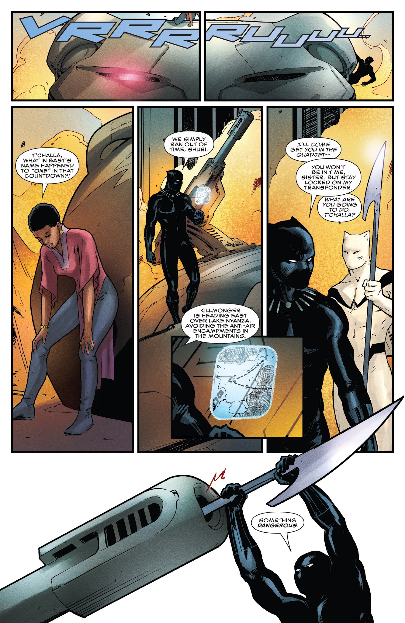 Read online Rise of the Black Panther comic -  Issue #6 - 15