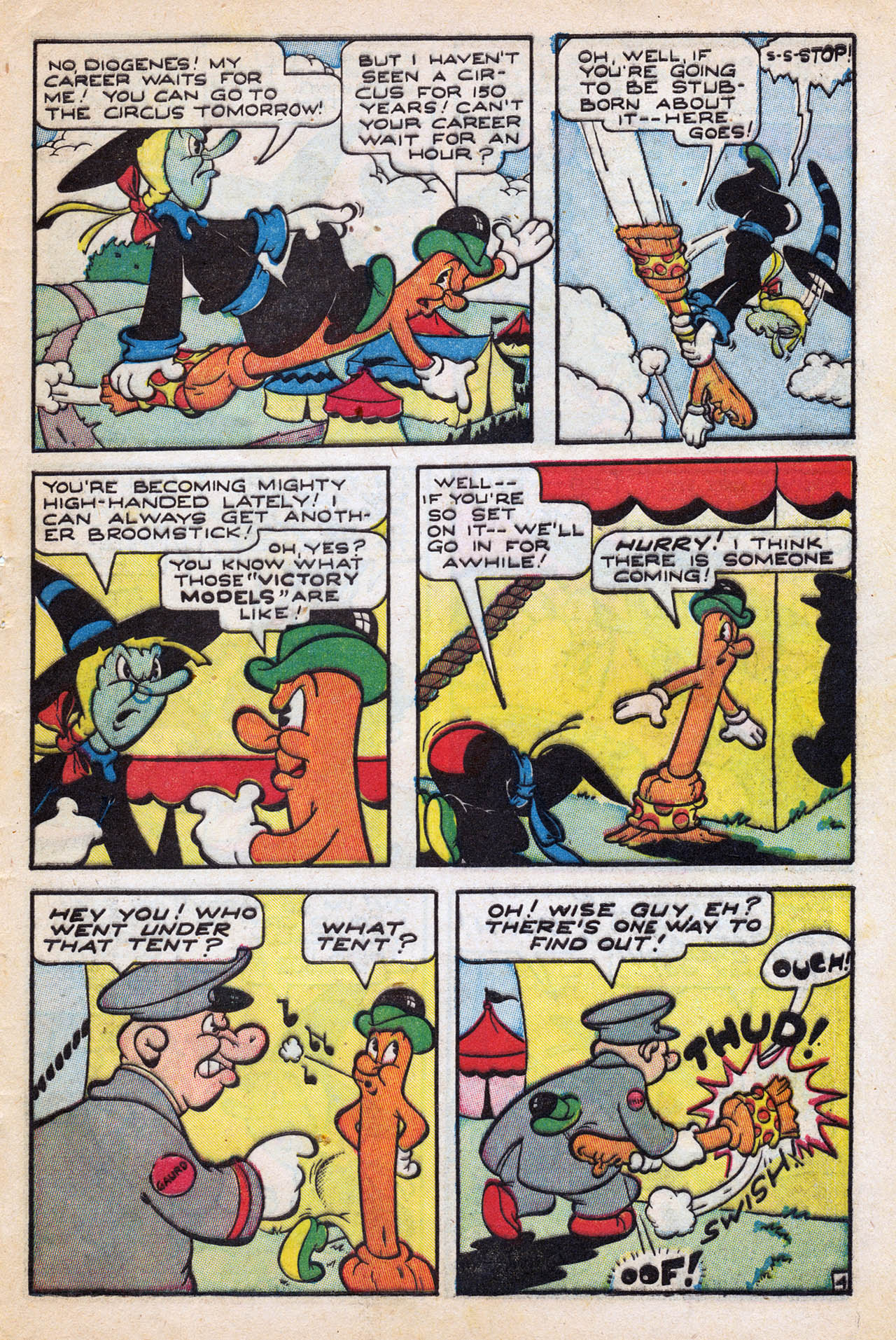 Read online Comedy Comics (1942) comic -  Issue #27 - 29