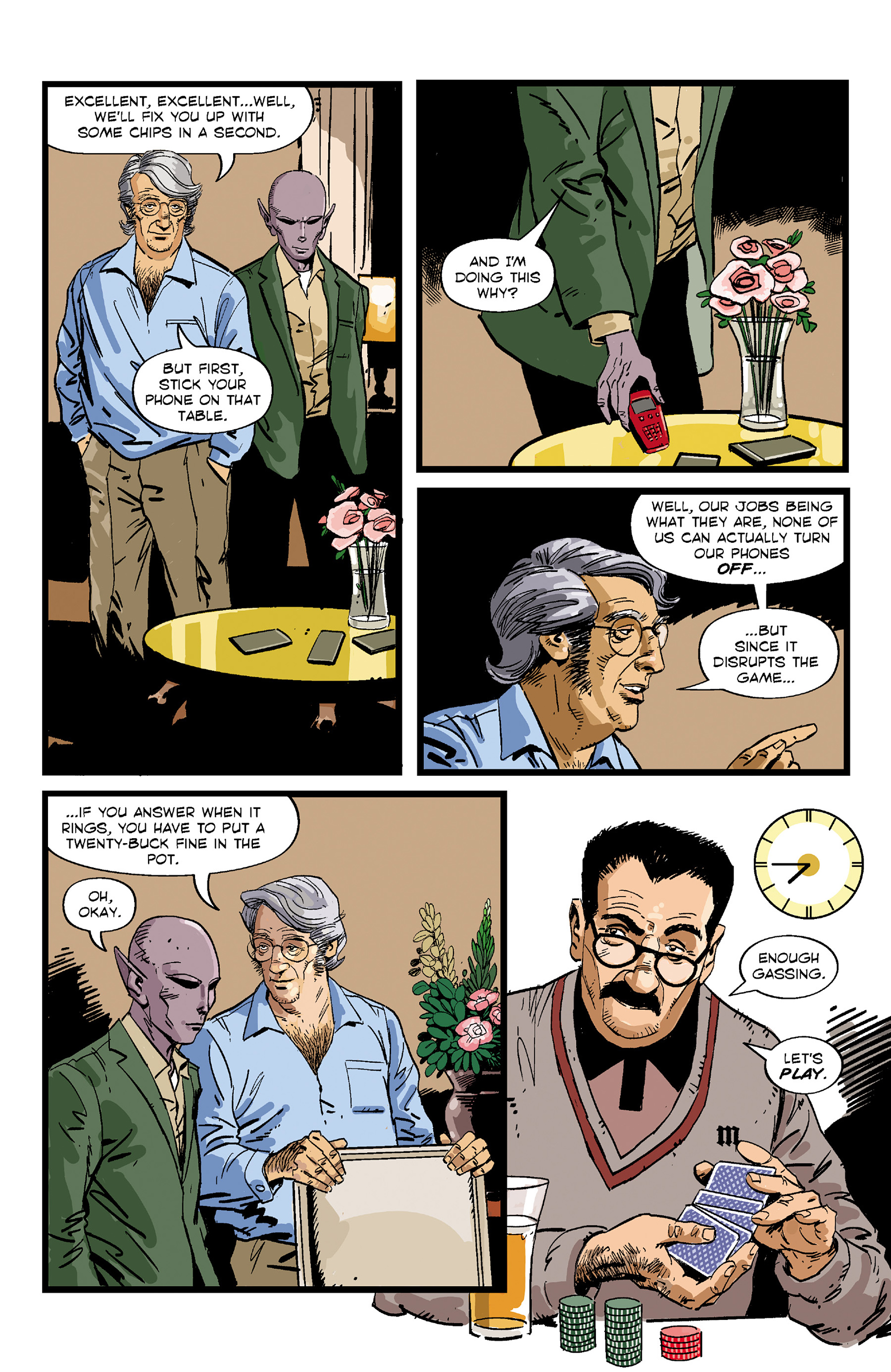 Read online Resident Alien: The Man With No Name comic -  Issue #1 - 22