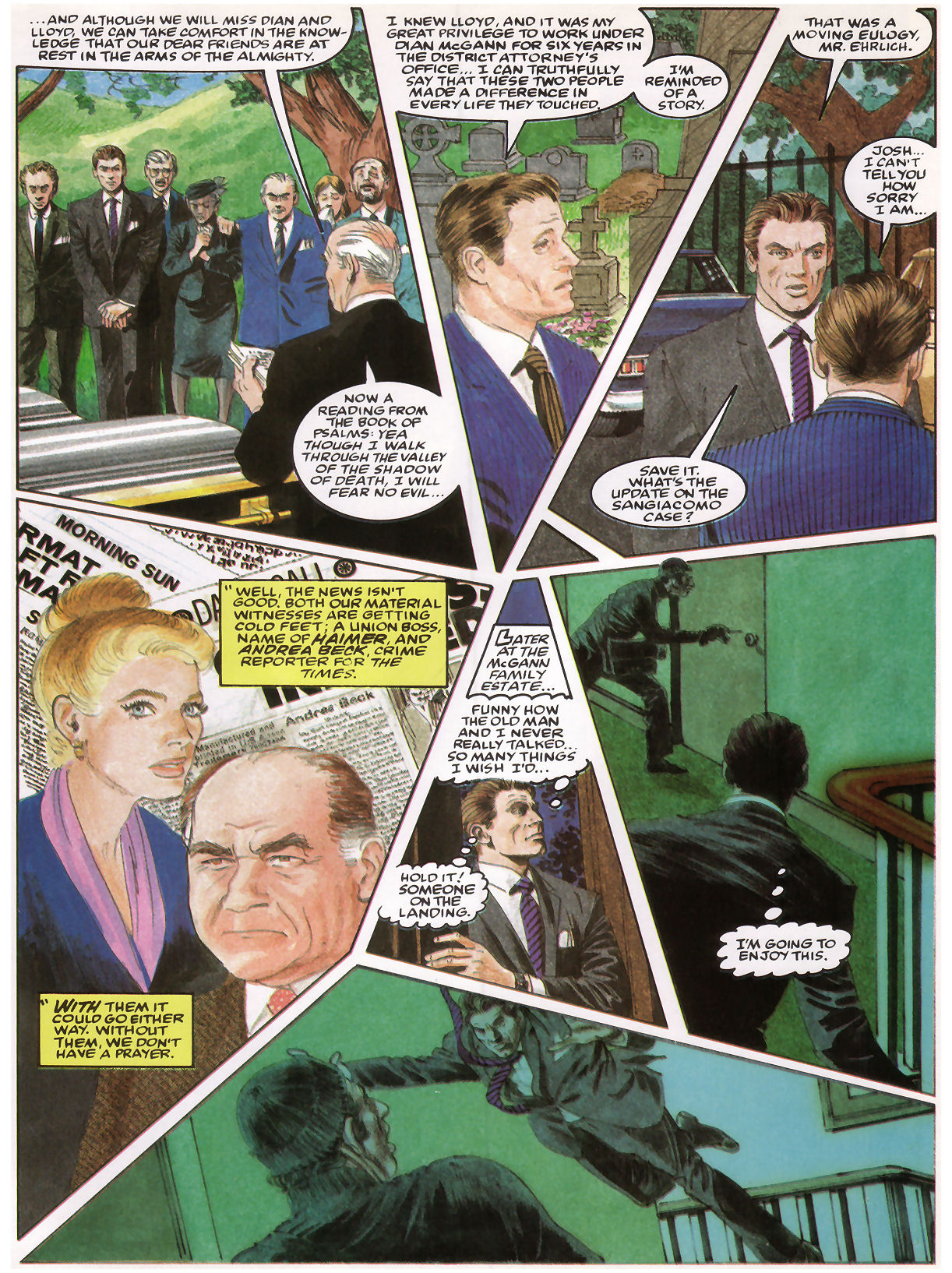 Read online Marvel Graphic Novel comic -  Issue #43 - The Dreamwalker - 14