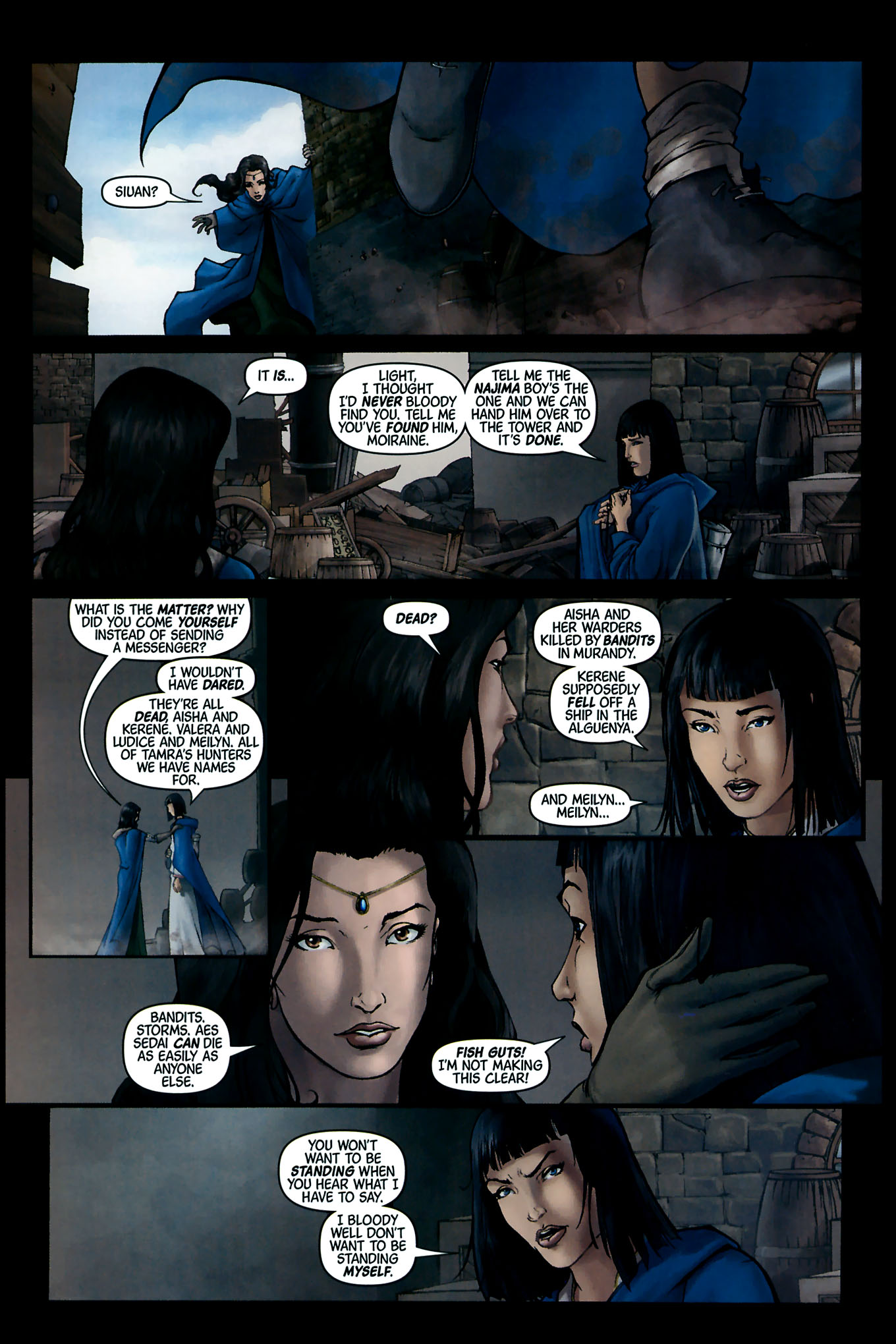 Read online Robert Jordan's The Wheel of Time: New Spring comic -  Issue #6 - 18