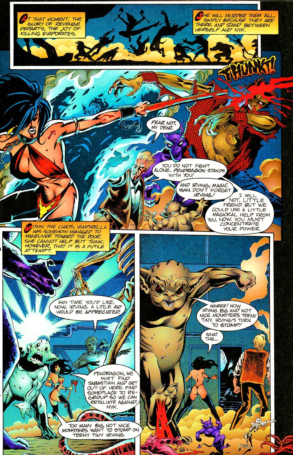 Read online Vampirella: Death & Destruction comic -  Issue #1 - 19