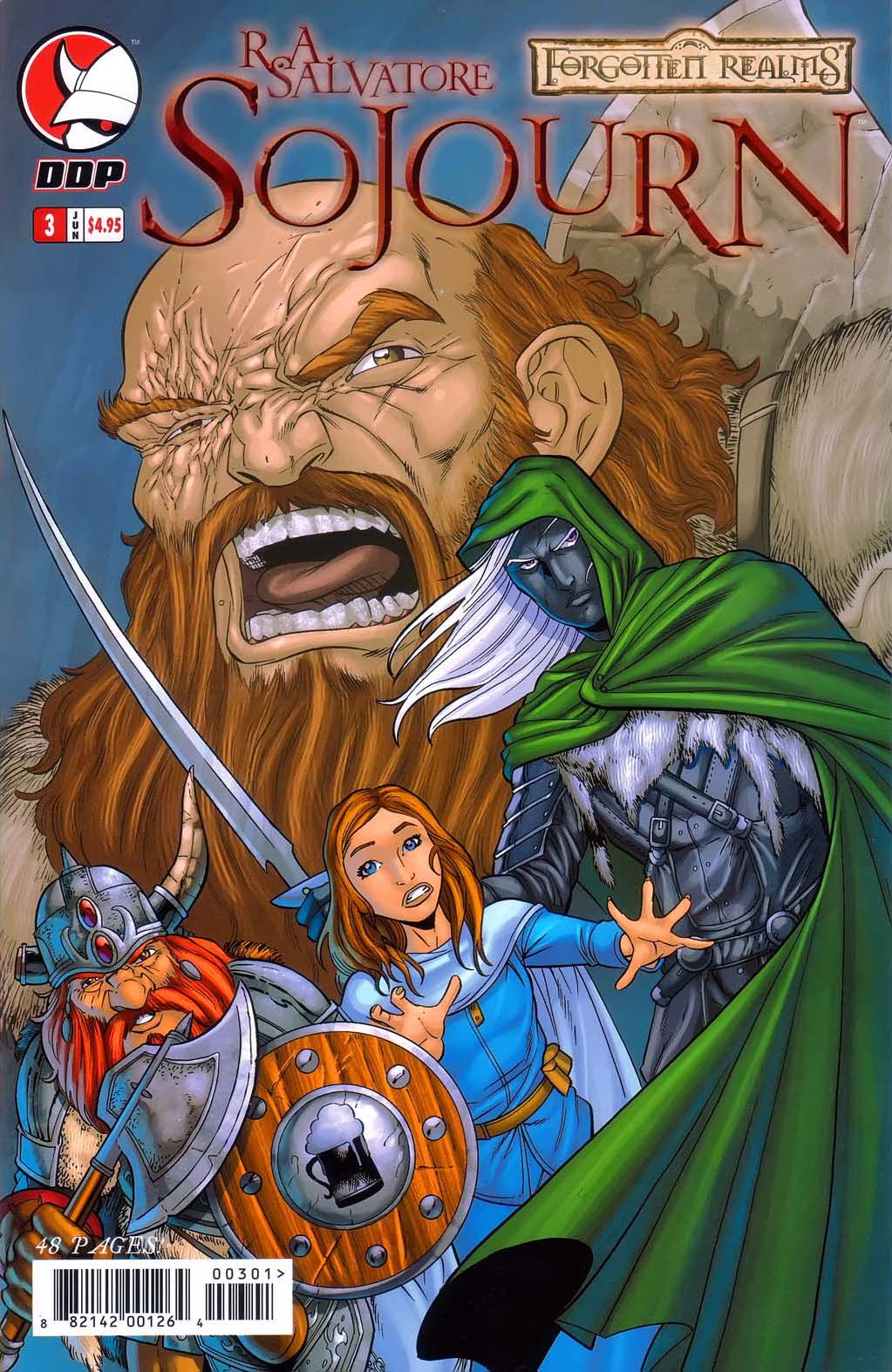 Read online Forgotten Realms: Sojourn comic -  Issue #3 - 1